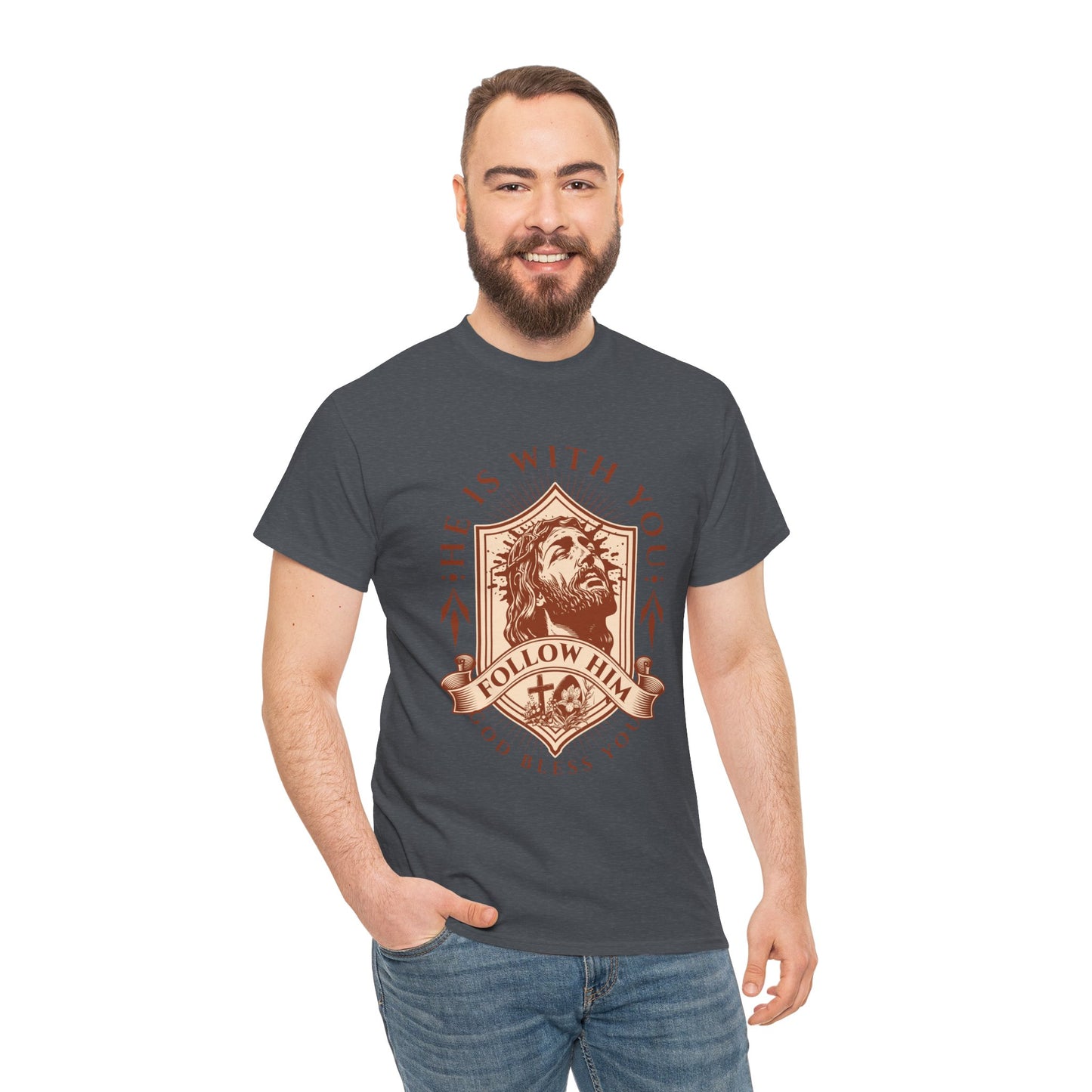 Jesus Unisex Heavy Cotton T-shirt