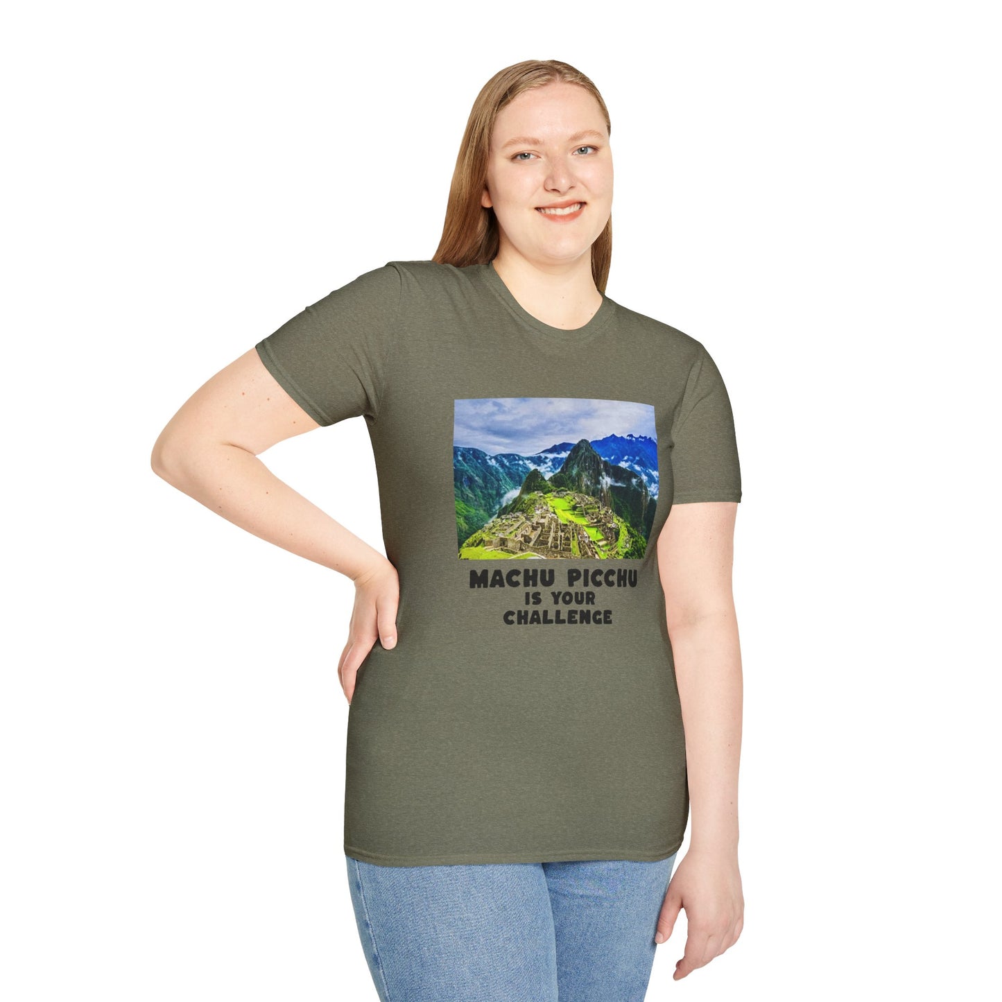 Machu Picchu Peru Challenge Softstyle T-Shirt