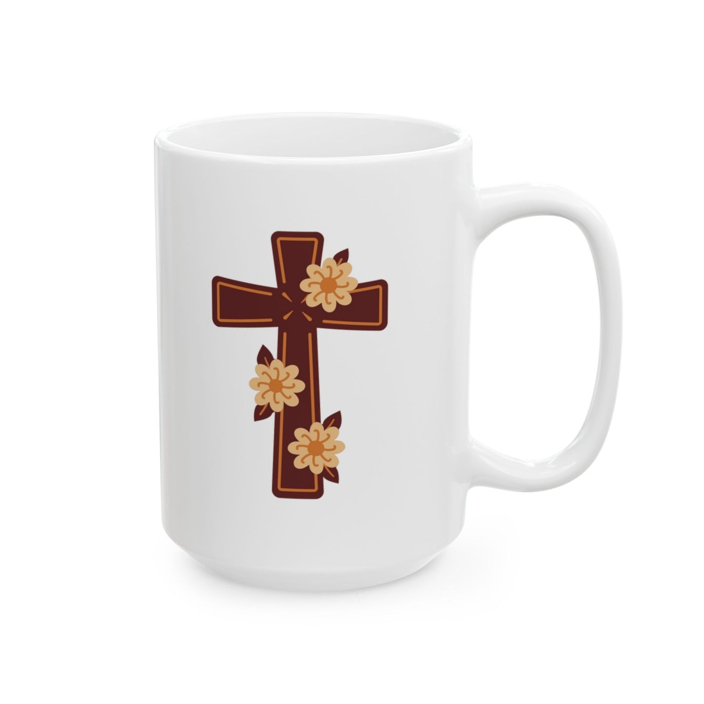 Coffee Lover Ceramic Mug - Cute Coffee Cup Design (11oz & 15oz)