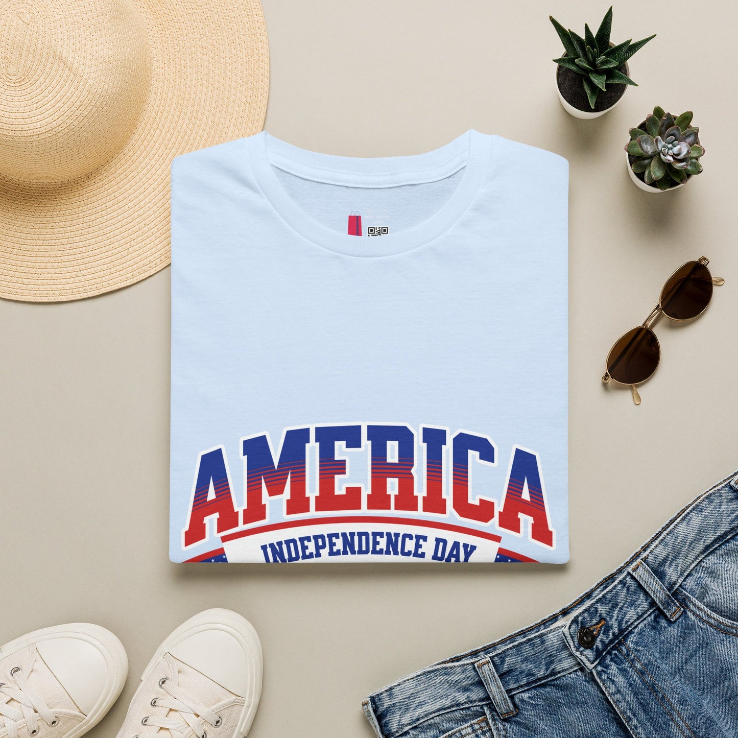 America Independence Day T-Shirt — Patriotic 4th of July Tee