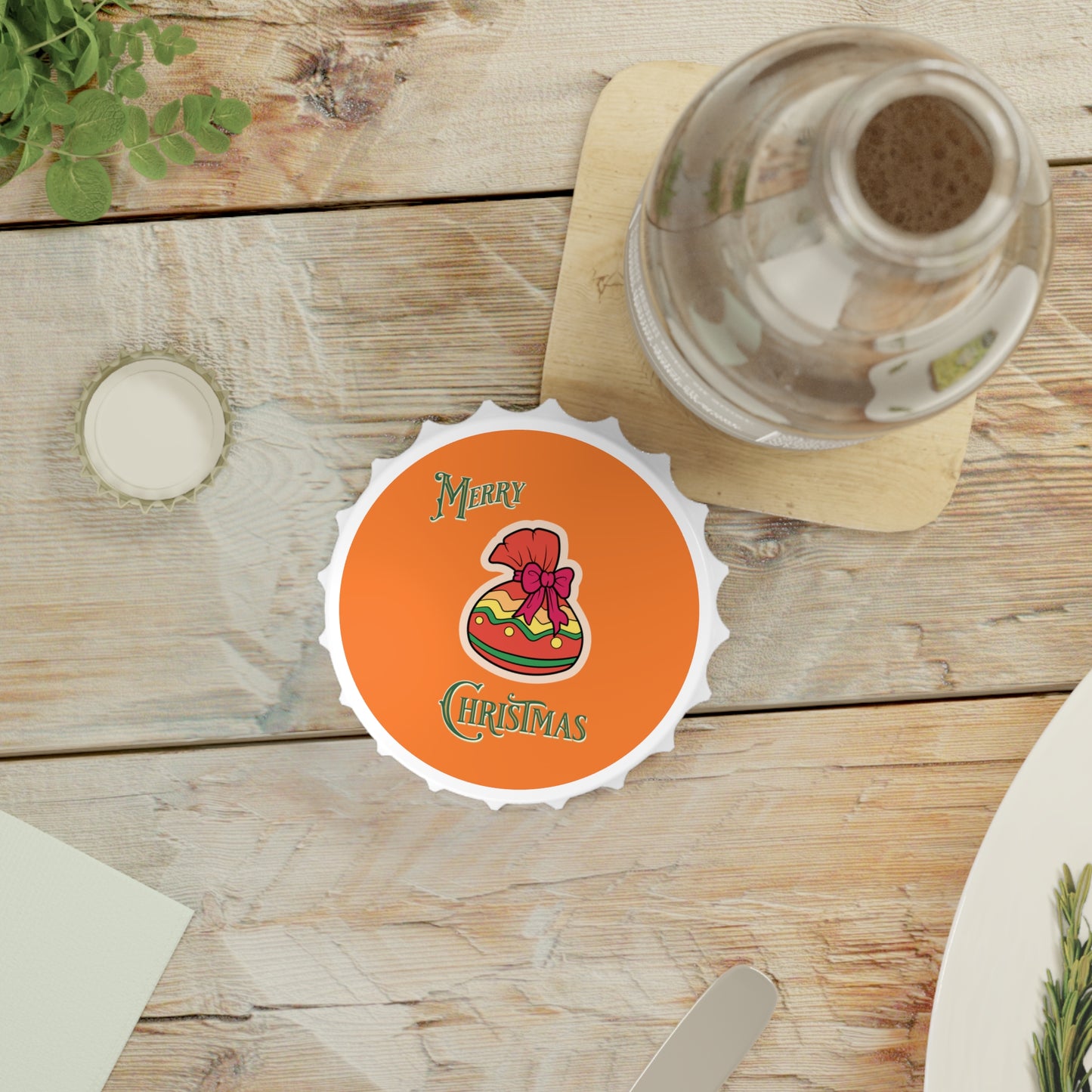 Christmas Bottle Opener