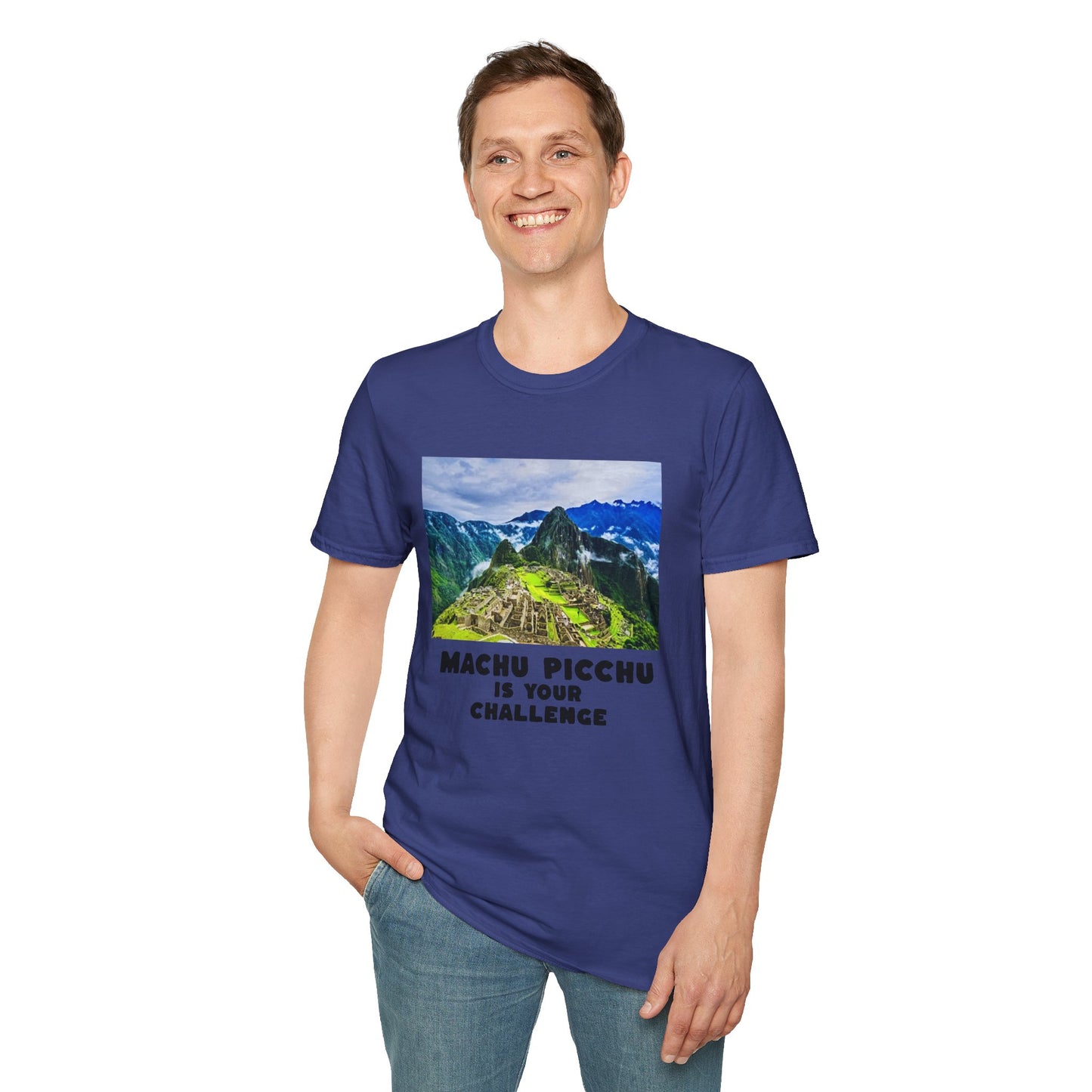 Machu Picchu Peru Challenge Softstyle T-Shirt