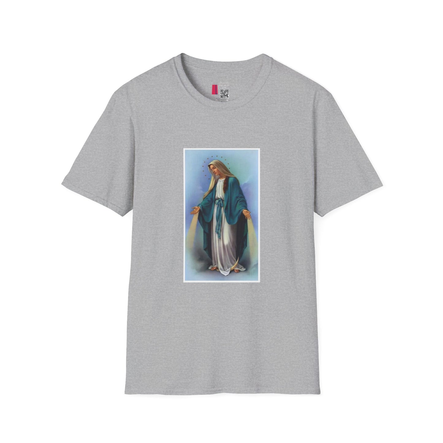 Virgin Mary Devotional T-Shirt – Religious Catholic Prayer Tee