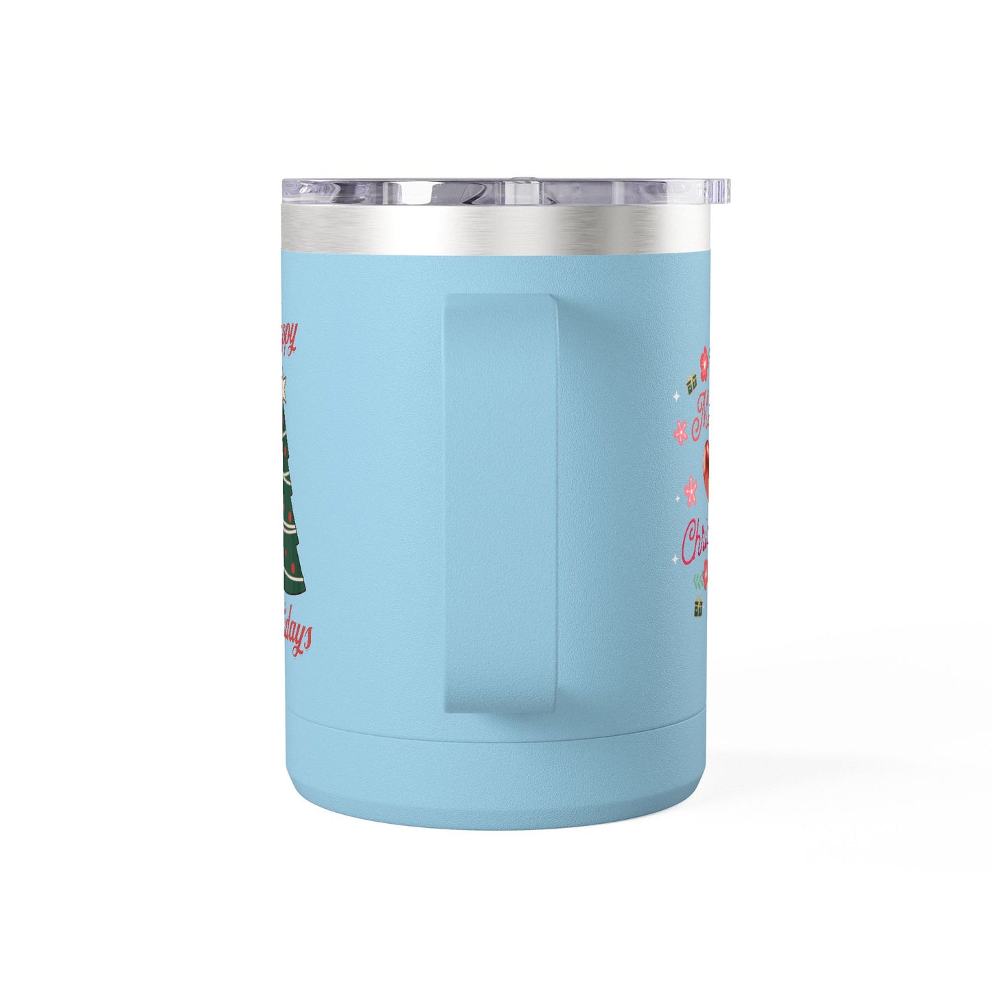 Christmas Coffee Mug Tumbler, 15oz