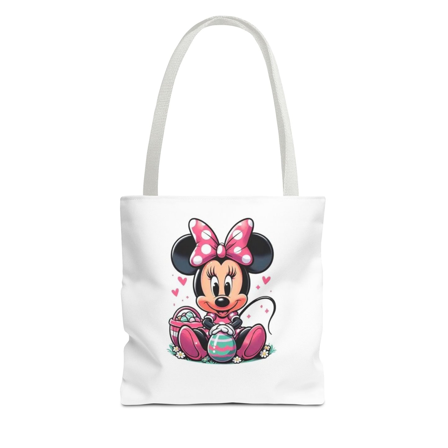 Minnie Mouse Easter Tote Bag — Cute Pink Bunny-Ears Character Tote