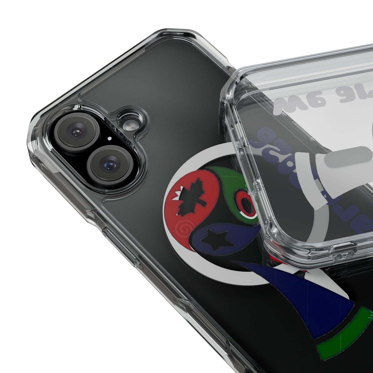 2026 World Cup Clear Magnetic Phone Case — "We Are 2026" Abstract Globe Design