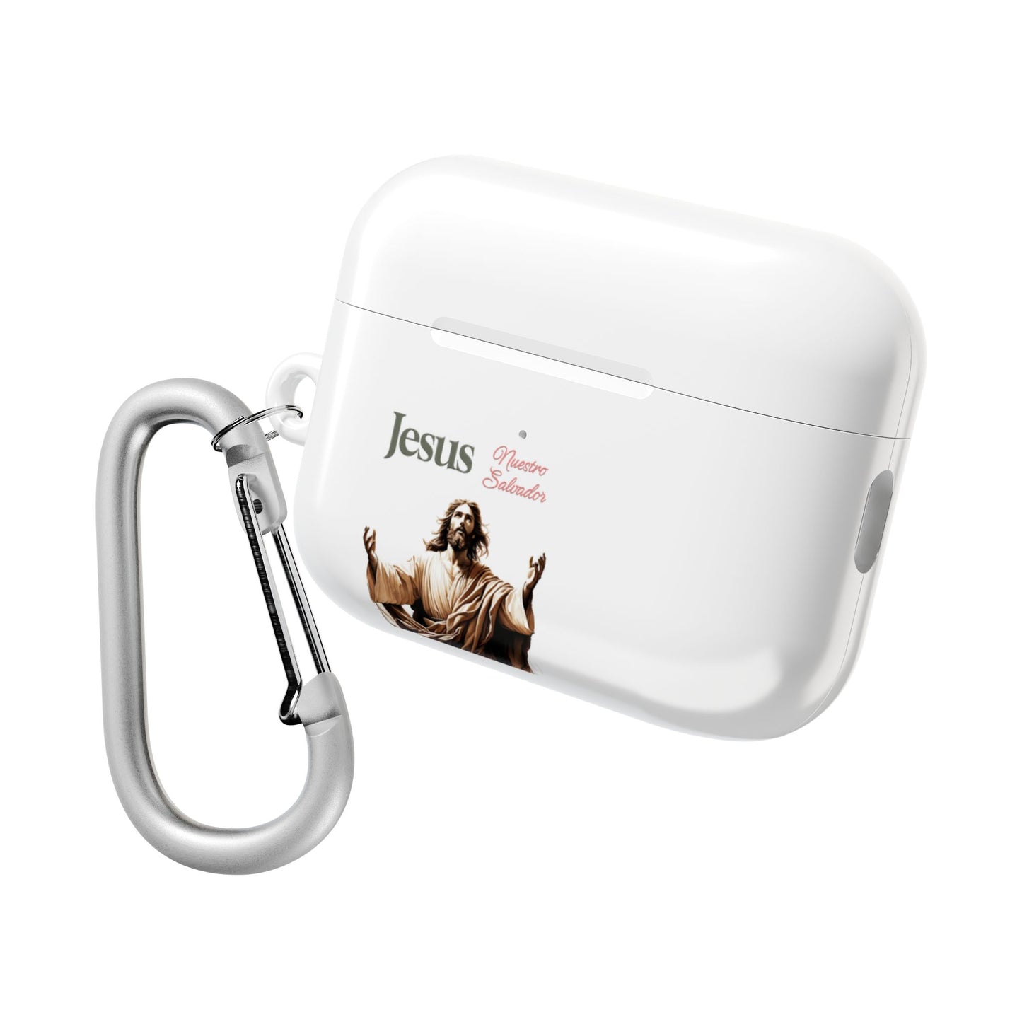 Faith Hope Love AirPod Case — Jesus Maria Christian Protective Cover