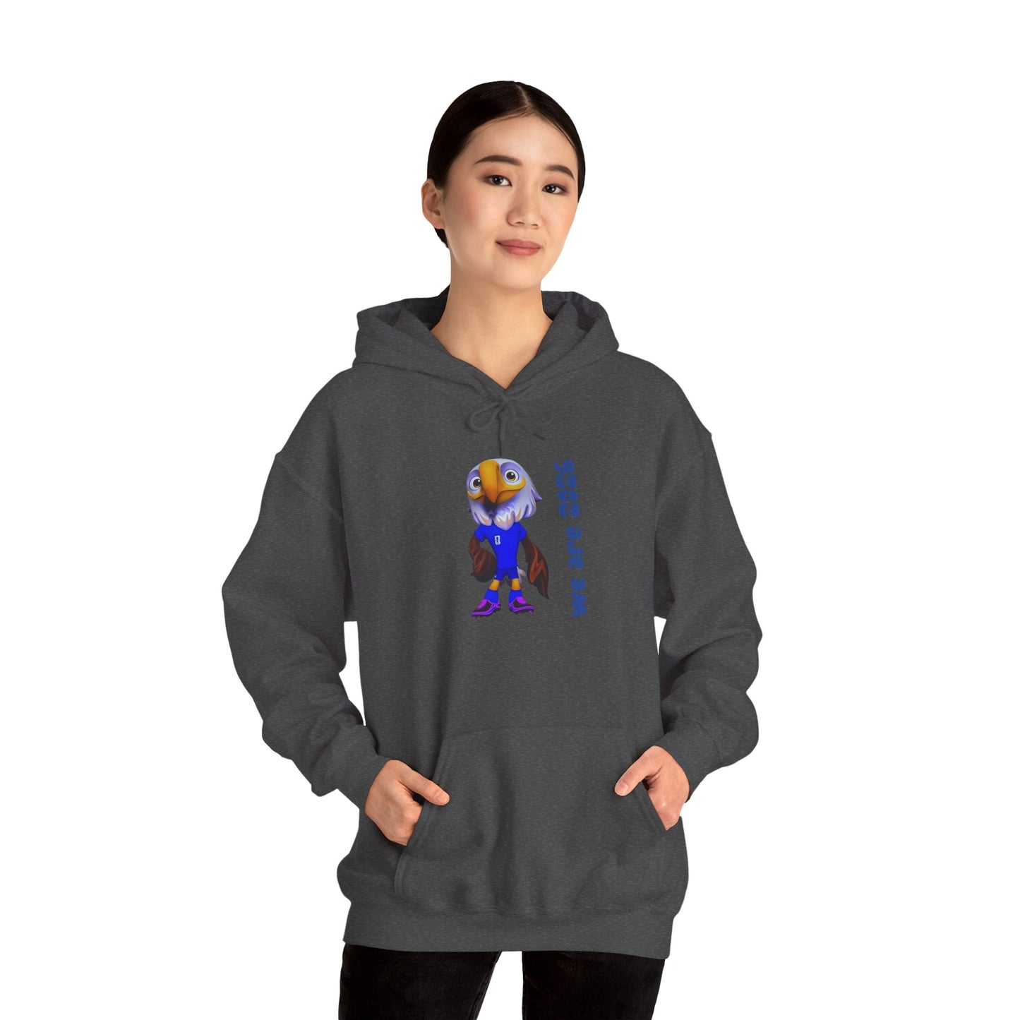 World Cup 2026 USA Eagle Mascot Hoodie — 'We Are 2026' Graphic Pullover