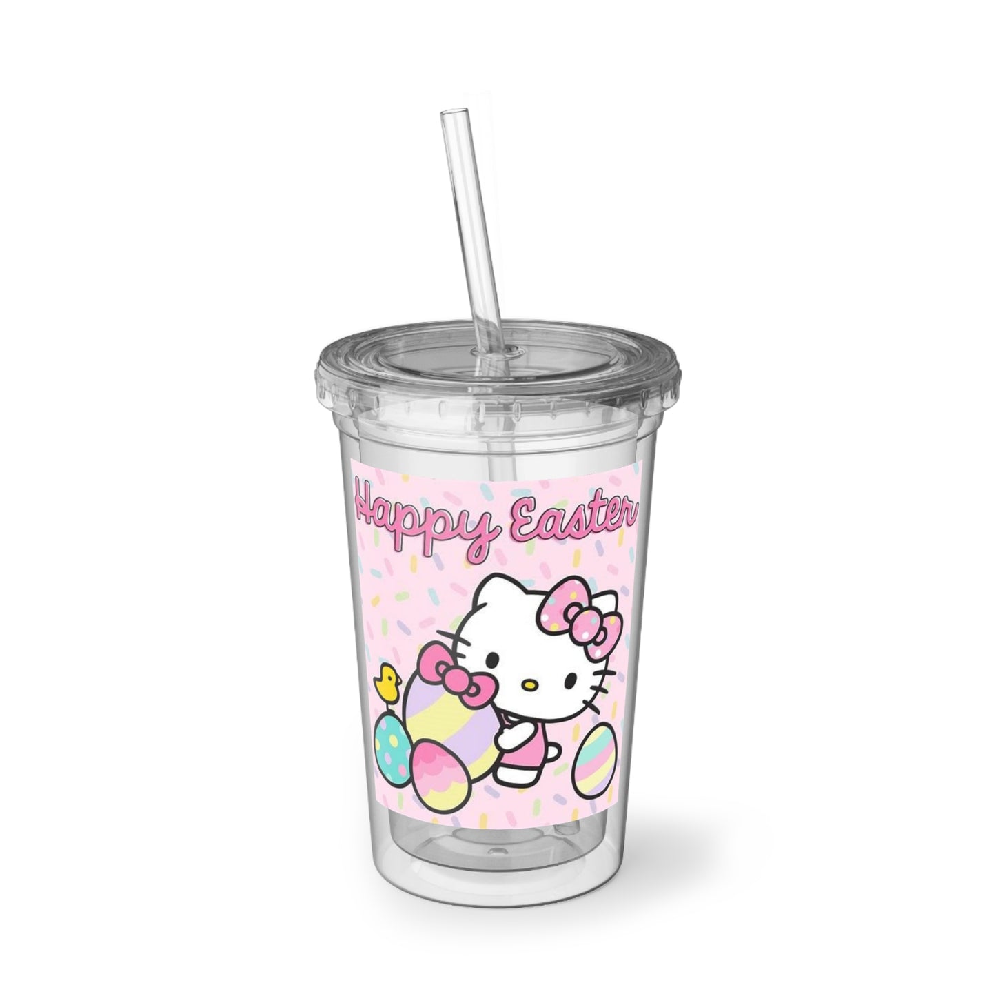 Hello Kitty Happy Easter Acrylic Cup