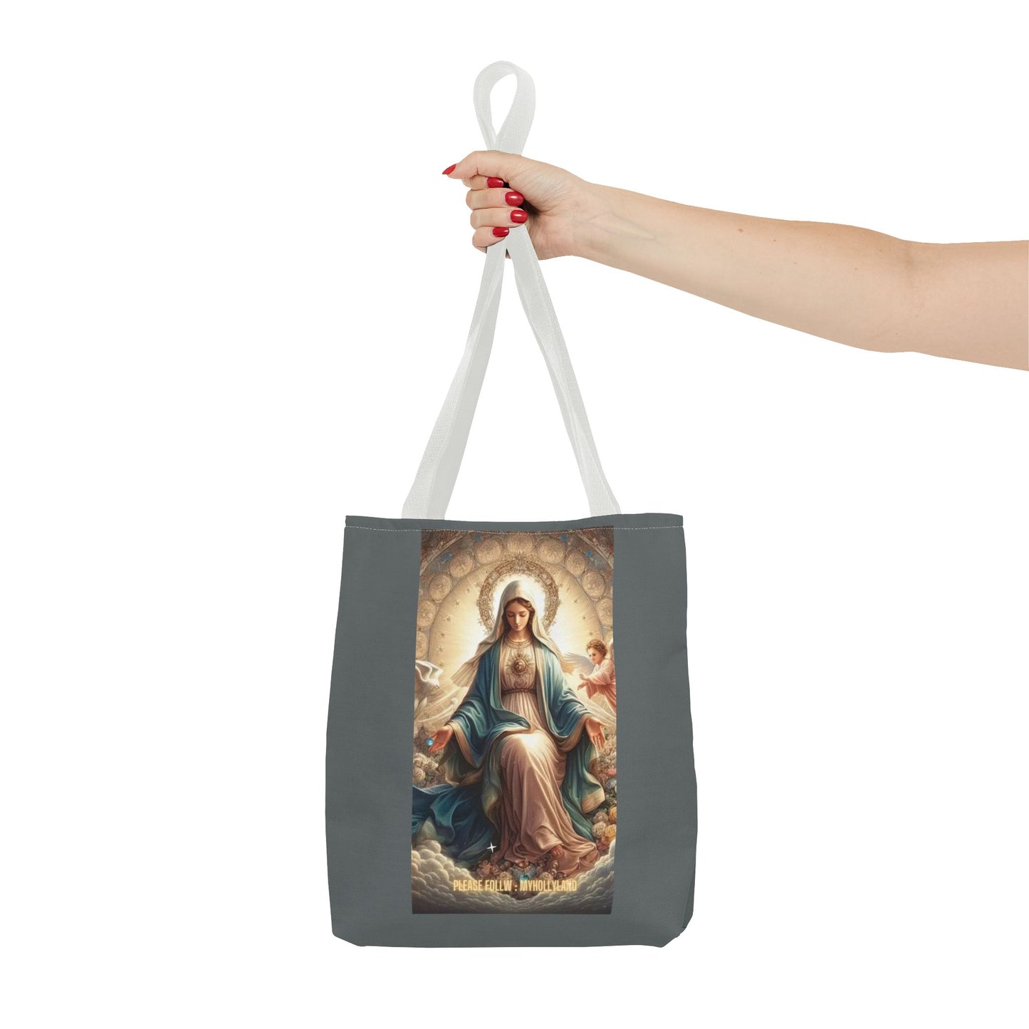 Mary Immaculate Tote Bag — Religious Virgin Mary Prayer Art Tote