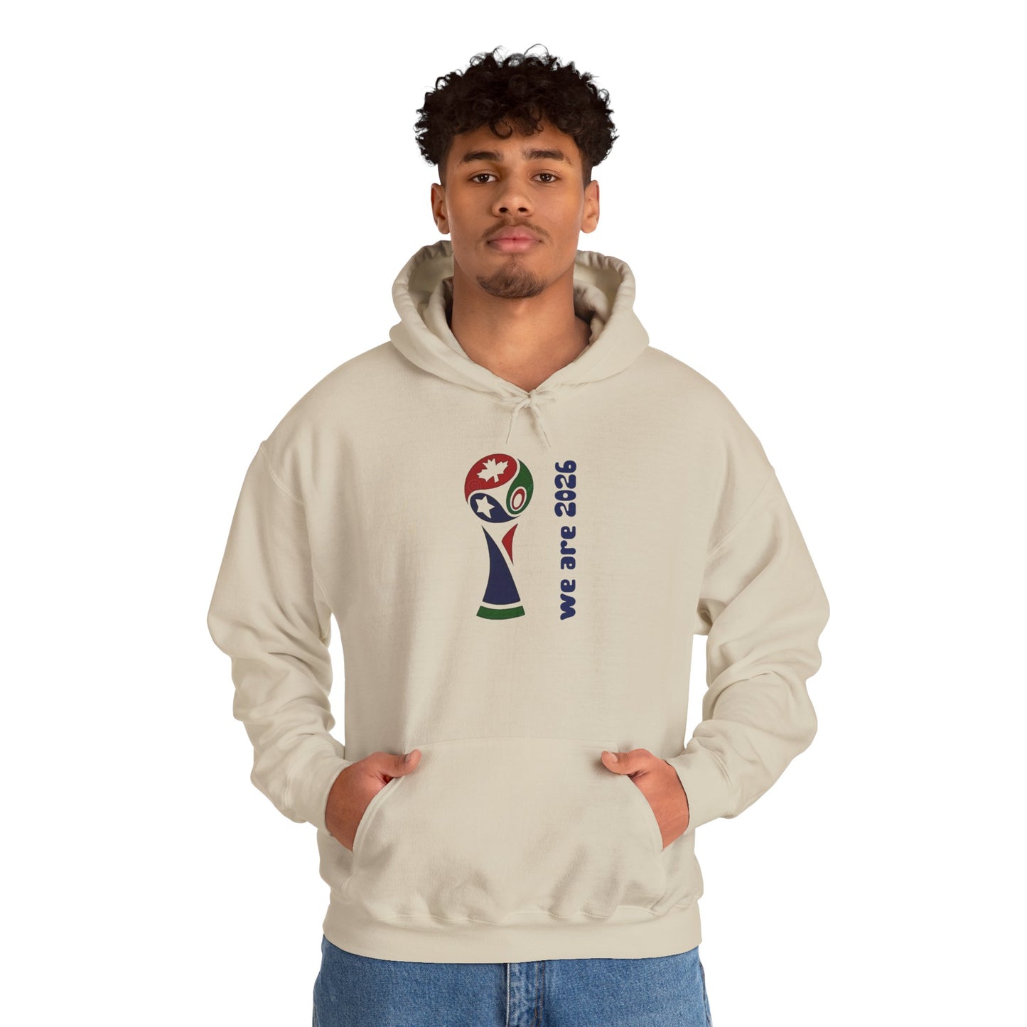 World Cup Trophy Hoodie – “we are 2026” Soccer Fan Sweatshirt