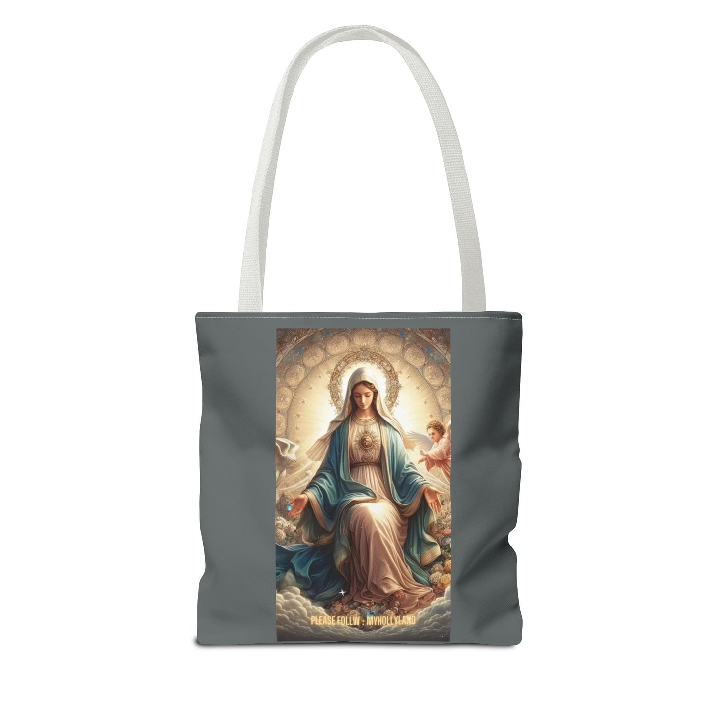 Mary Immaculate Tote Bag — Religious Virgin Mary Prayer Art Tote