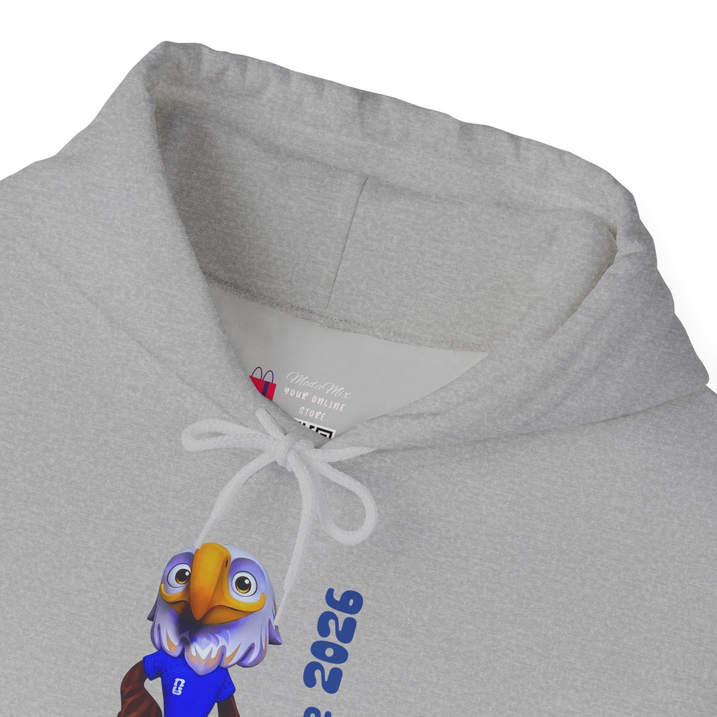 World Cup 2026 USA Eagle Mascot Hoodie — 'We Are 2026' Graphic Pullover
