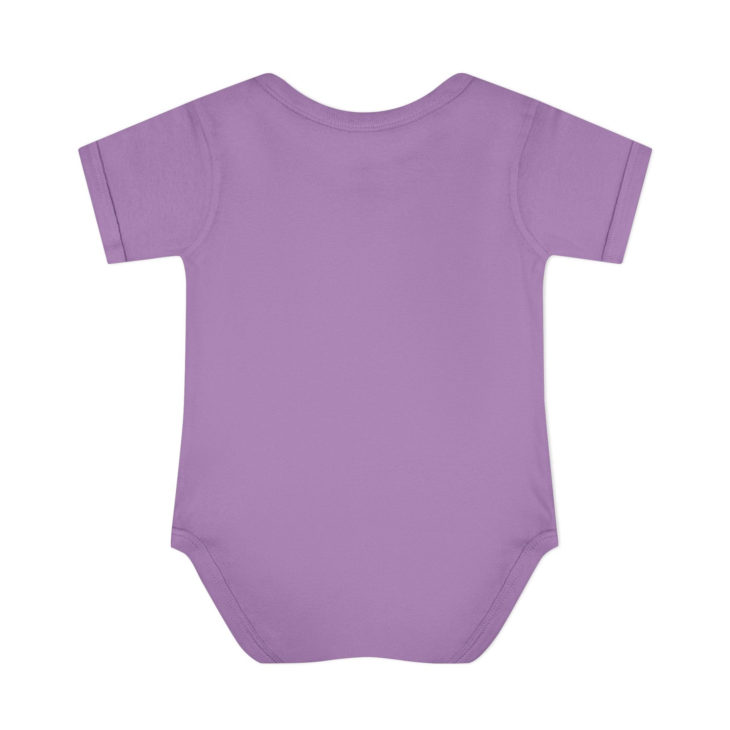 Baby Bodysuit — Cute Rainbow with Smiling Clouds Infant Onesie