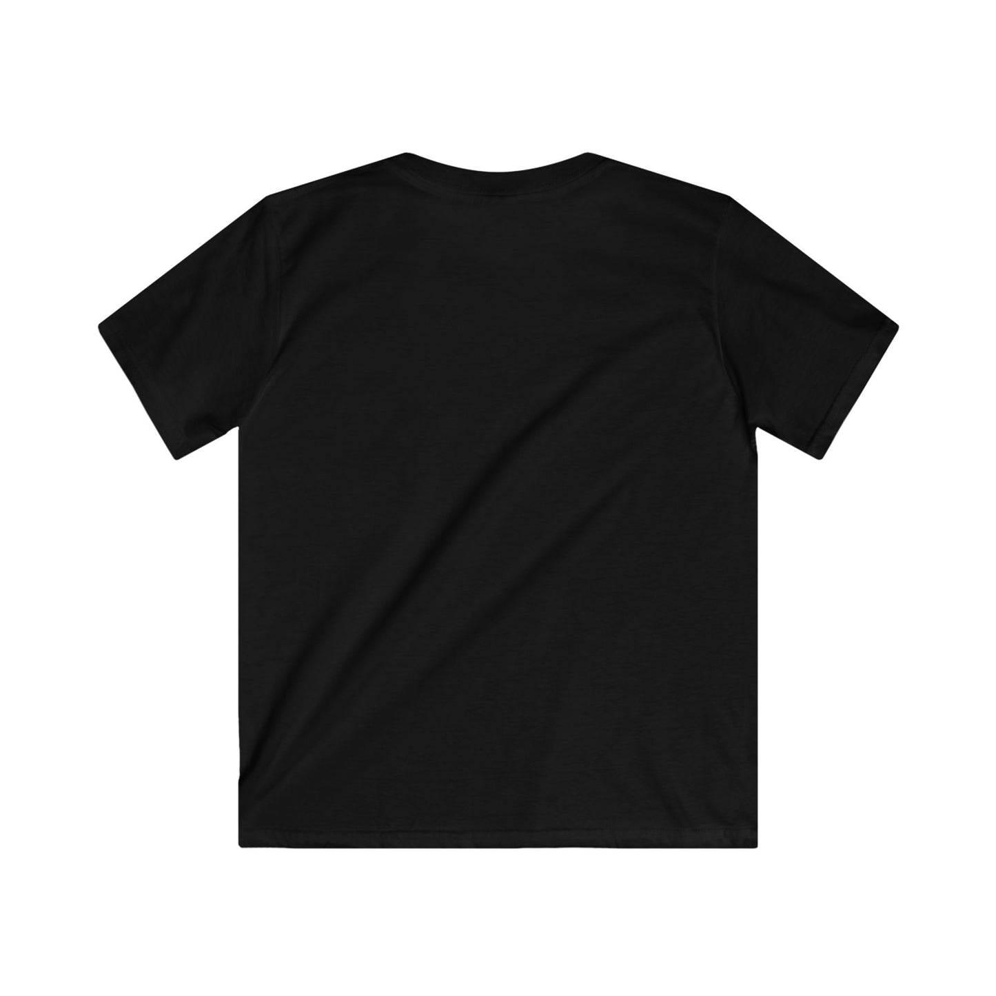 Kids Tee — "It's a Good Day to Be Happy" Heart & Donut Cute Graphic