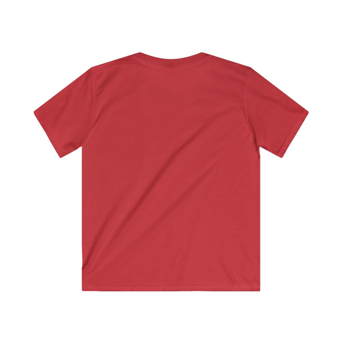 Kids Tee — "It's a Good Day to Be Happy" Heart & Donut Cute Graphic