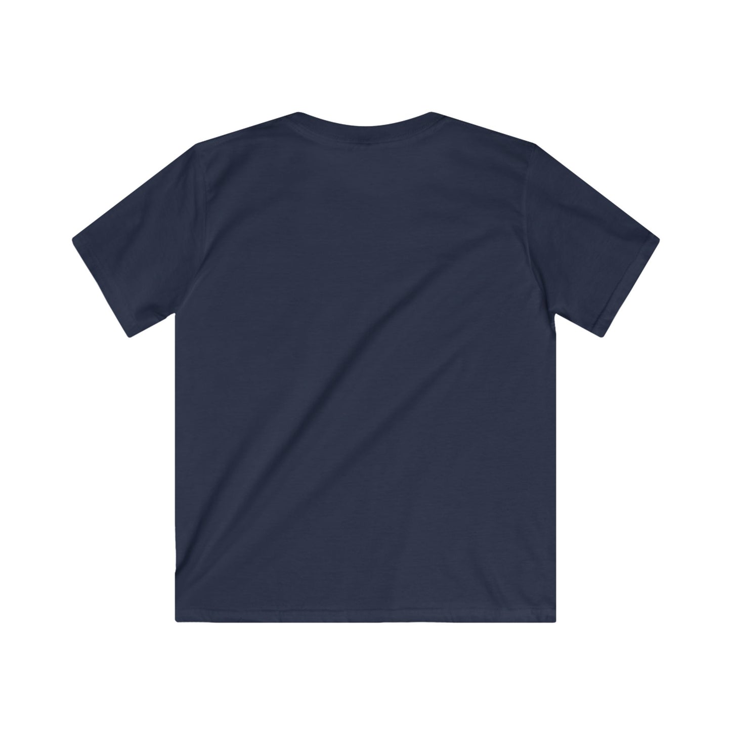 Kids Tee — "It's a Good Day to Be Happy" Heart & Donut Cute Graphic