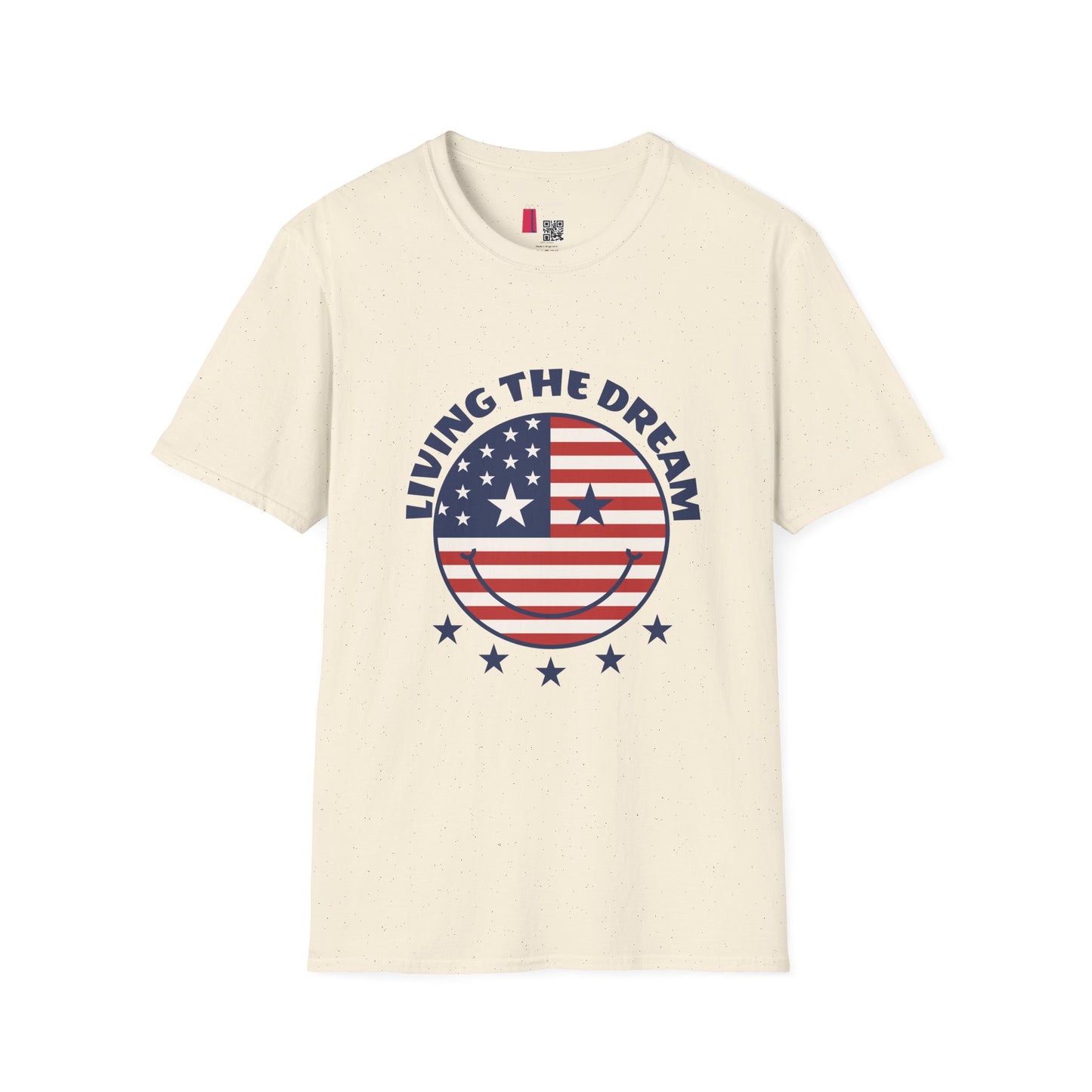 Living the Dream American Flag T-Shirt