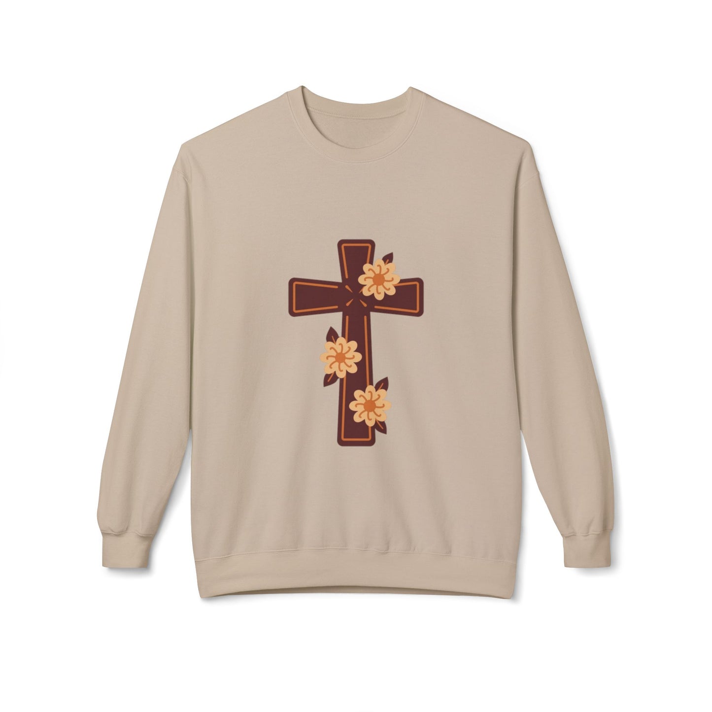 Floral Cross Sweatshirt