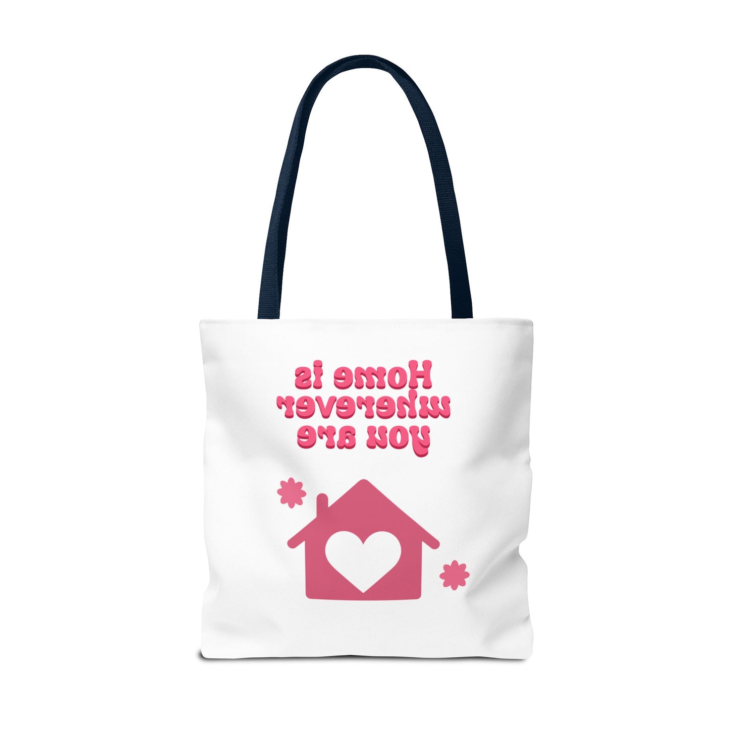 Valentine Love Tote Bag — Romantic Heart Print
