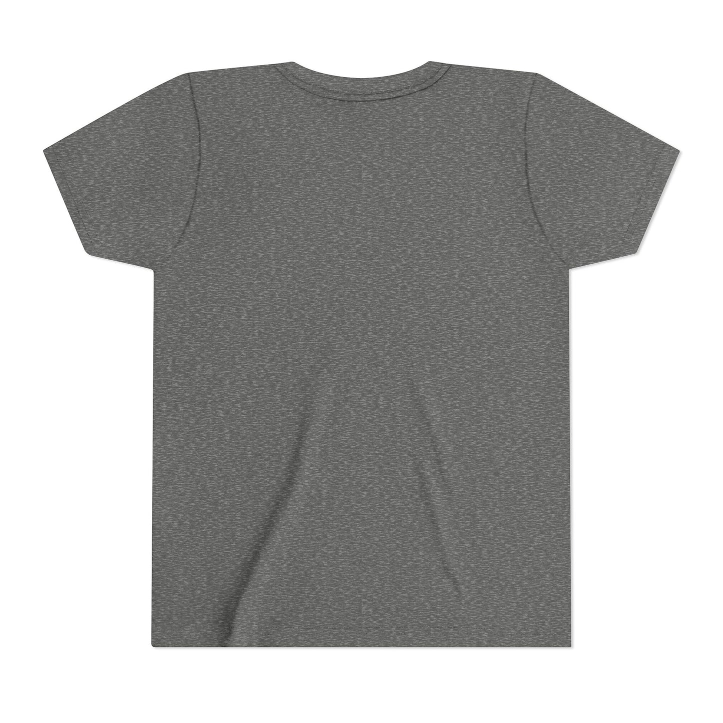 Youth Rainbow Tee — Cute Smiling Clouds & Rainbow Kids Shirt