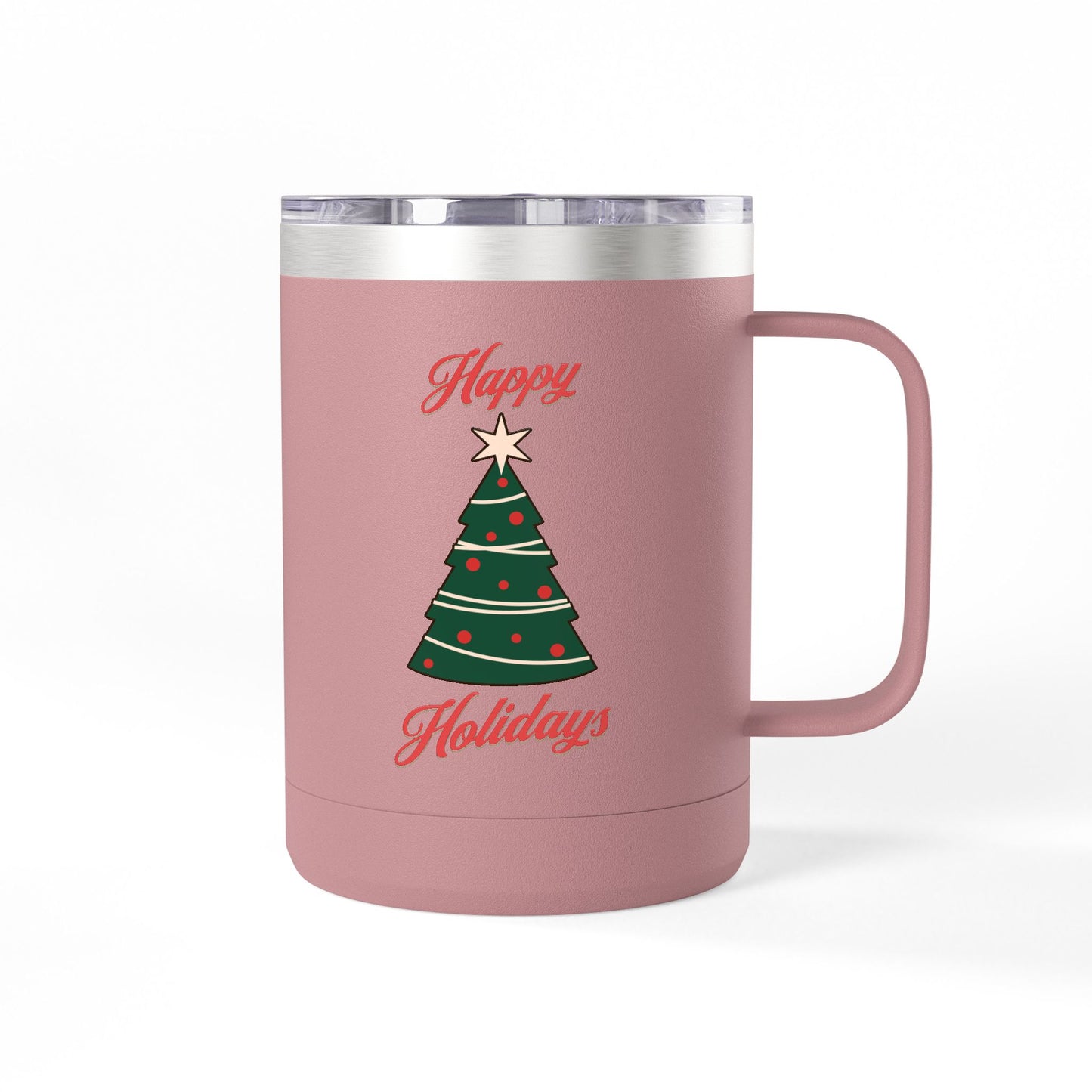 Christmas Coffee Mug Tumbler, 15oz