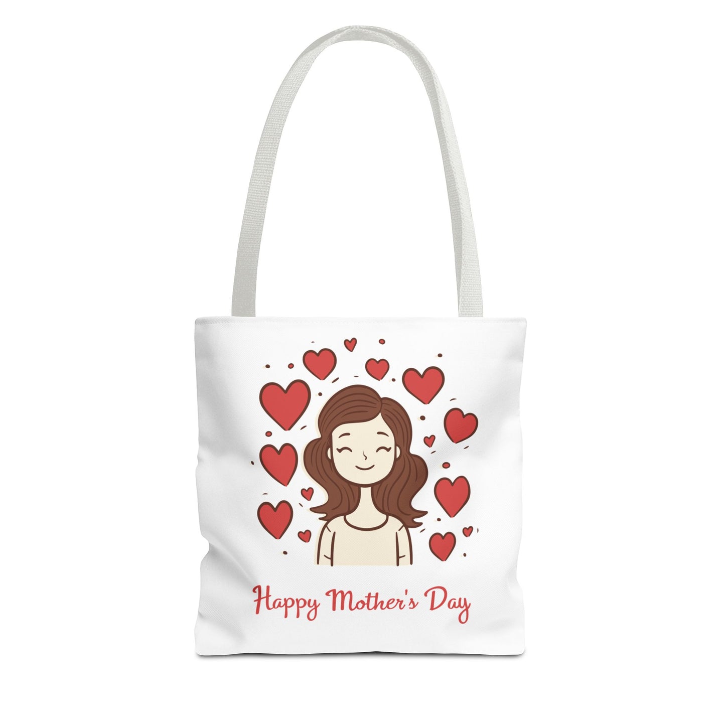 Mother's Day Hearts Tote Bag — Happy Mother's Day Gift Tote