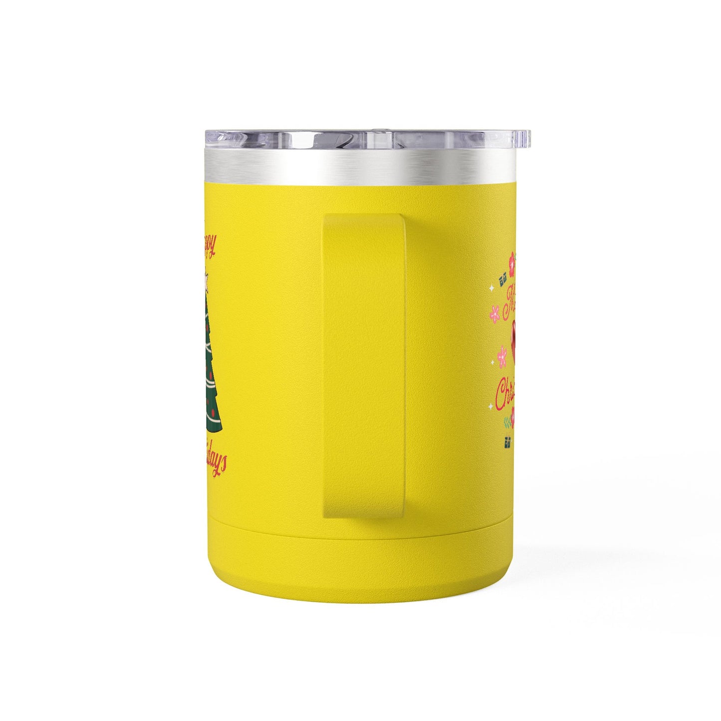 Christmas Coffee Mug Tumbler, 15oz