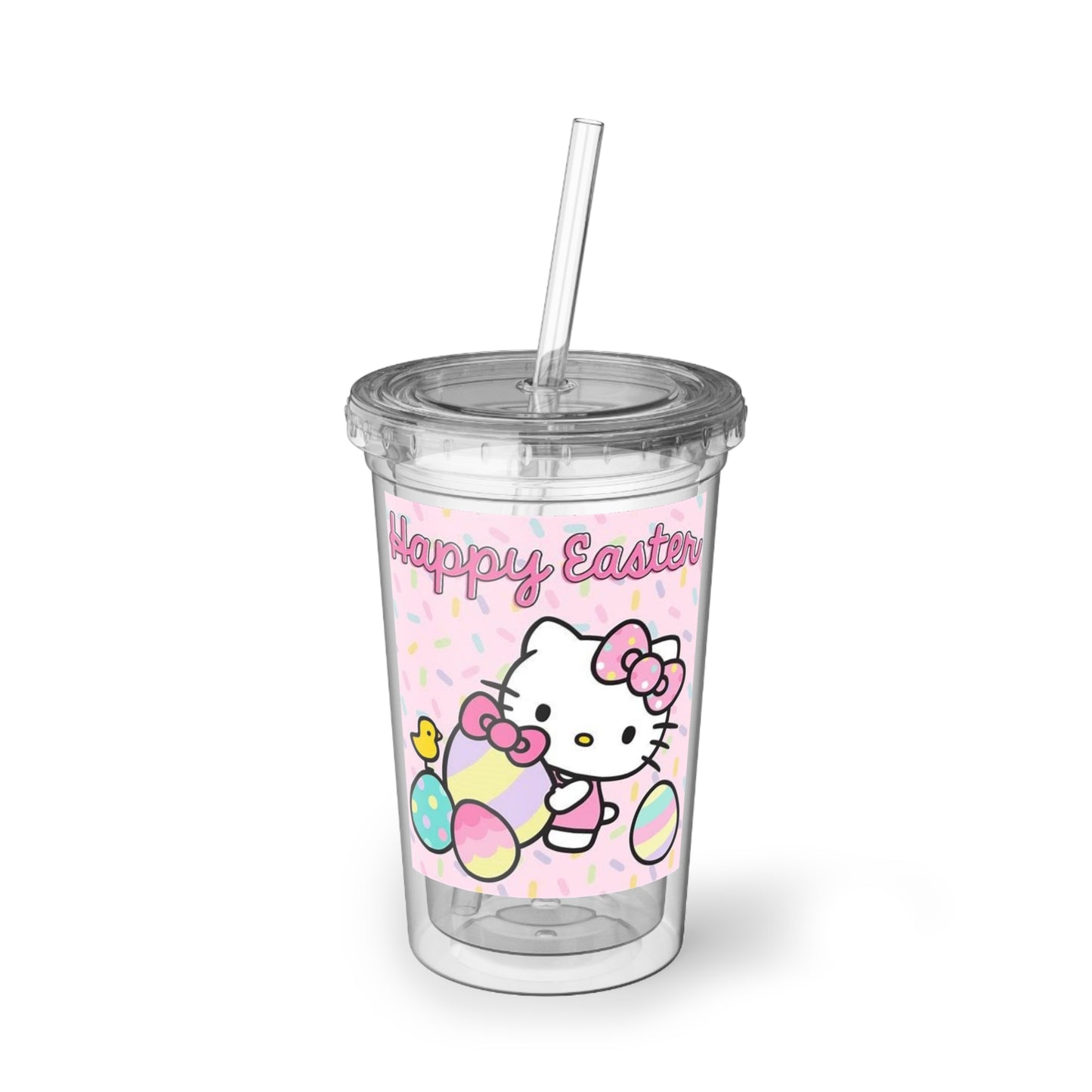 Hello Kitty Happy Easter Acrylic Cup