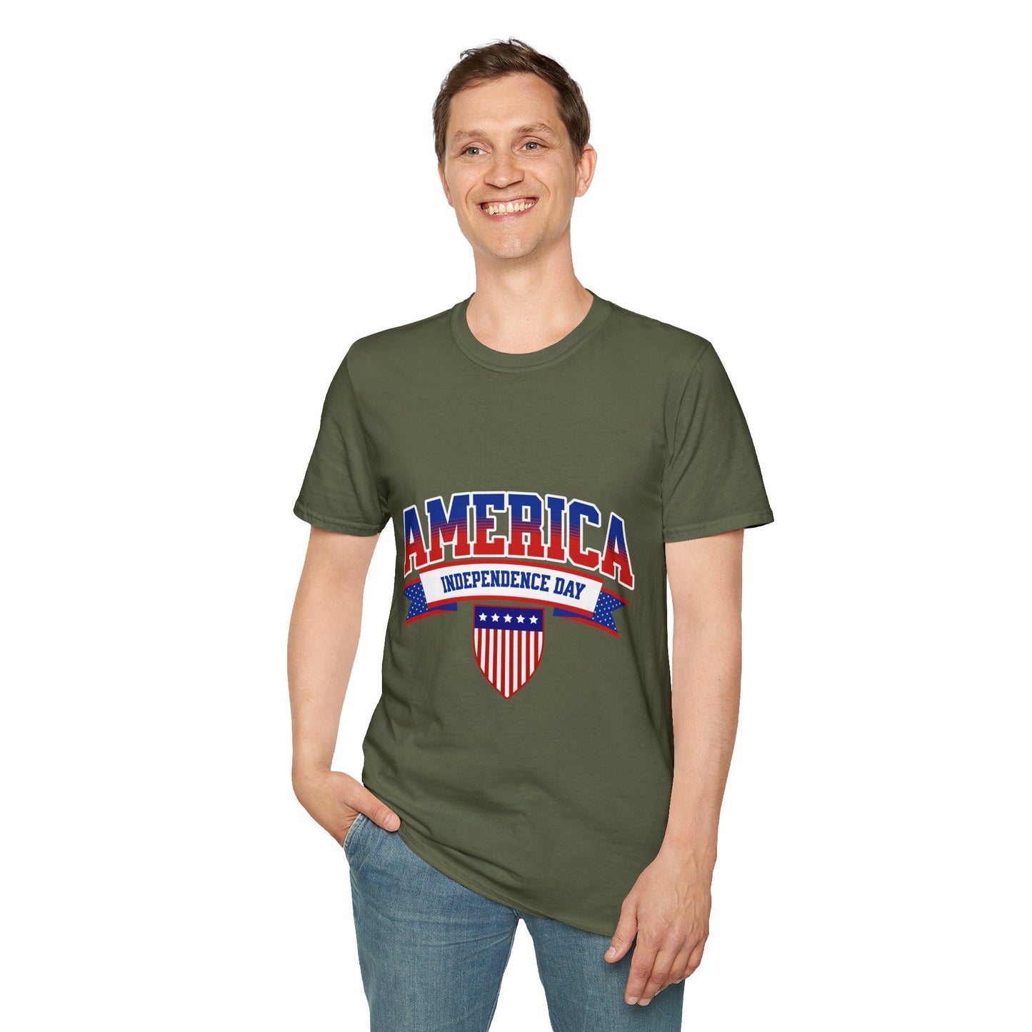 America Independence Day T-Shirt — Patriotic 4th of July Tee