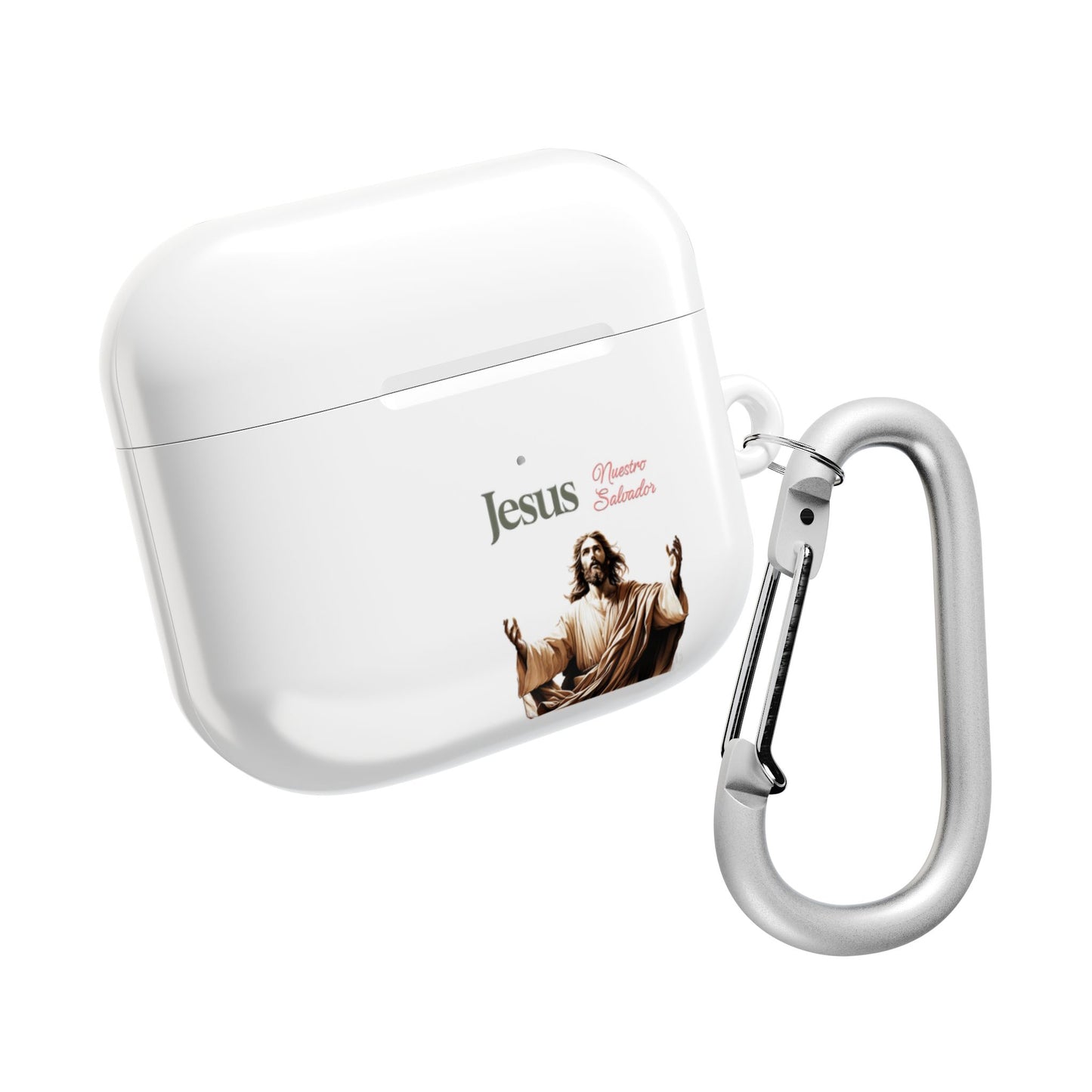 Faith Hope Love AirPod Case — Jesus Maria Christian Protective Cover