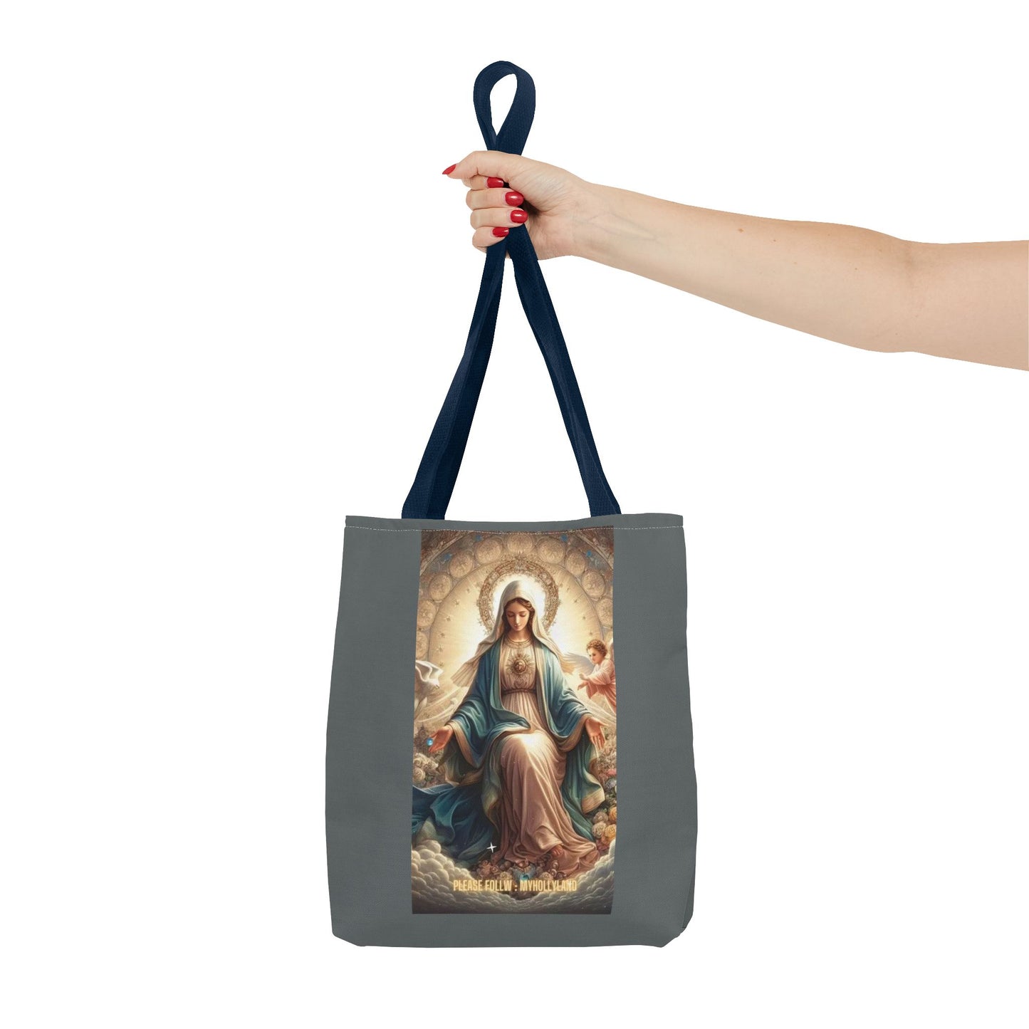 Mary Immaculate Tote Bag — Religious Virgin Mary Prayer Art Tote