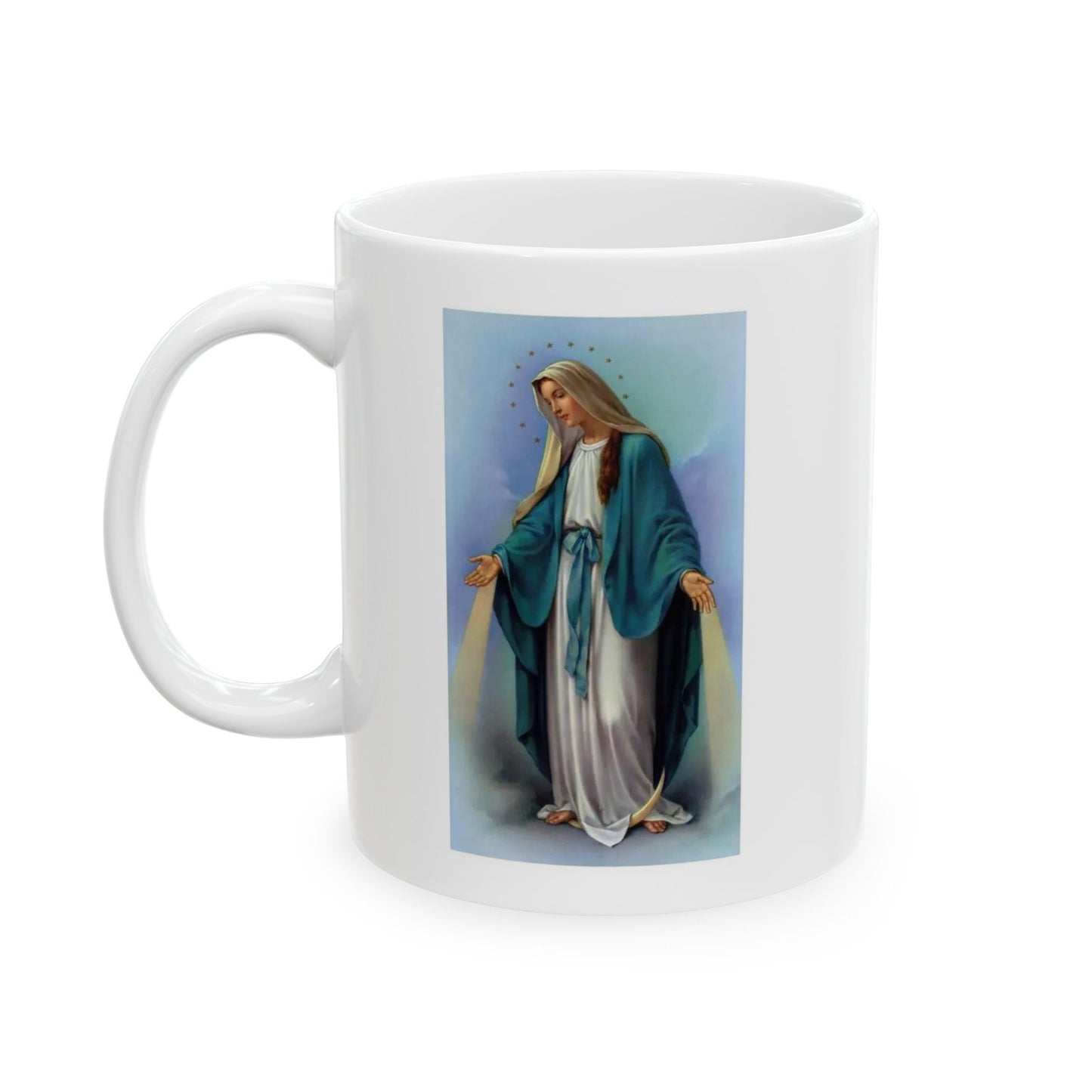 Ocean Sunset Ceramic Mug — Tranquil Coastal Art Coffee Cup (11oz / 15oz)