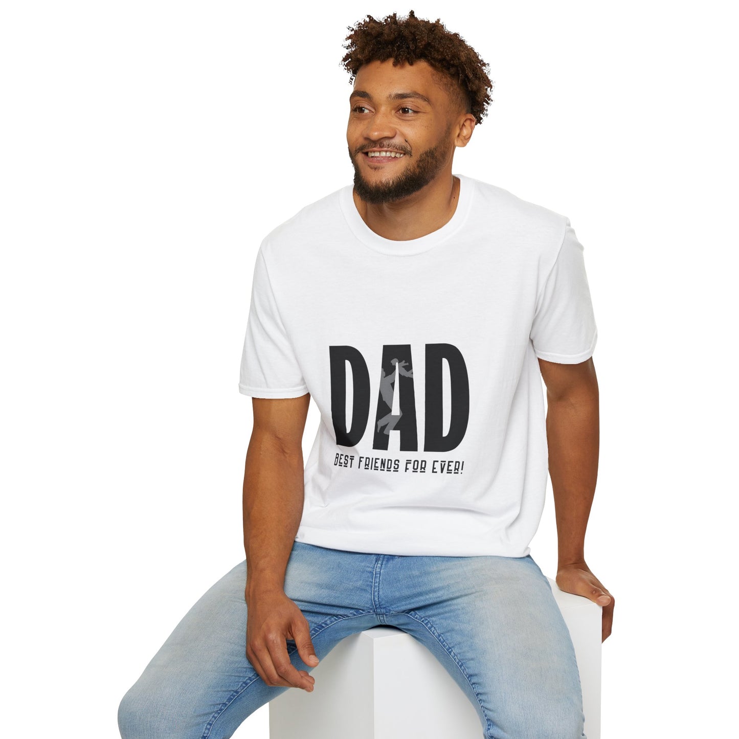 Dad Best Friend Tee — 'Best Friends For Ever' Graphic T-Shirt