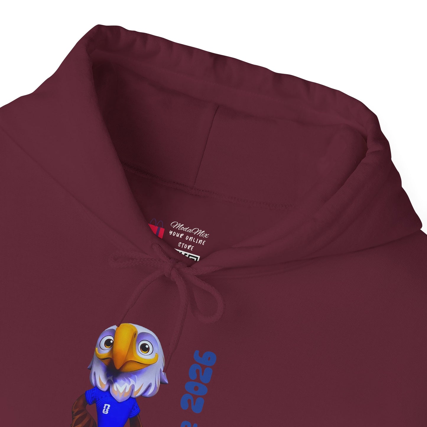World Cup 2026 USA Eagle Mascot Hoodie — 'We Are 2026' Graphic Pullover