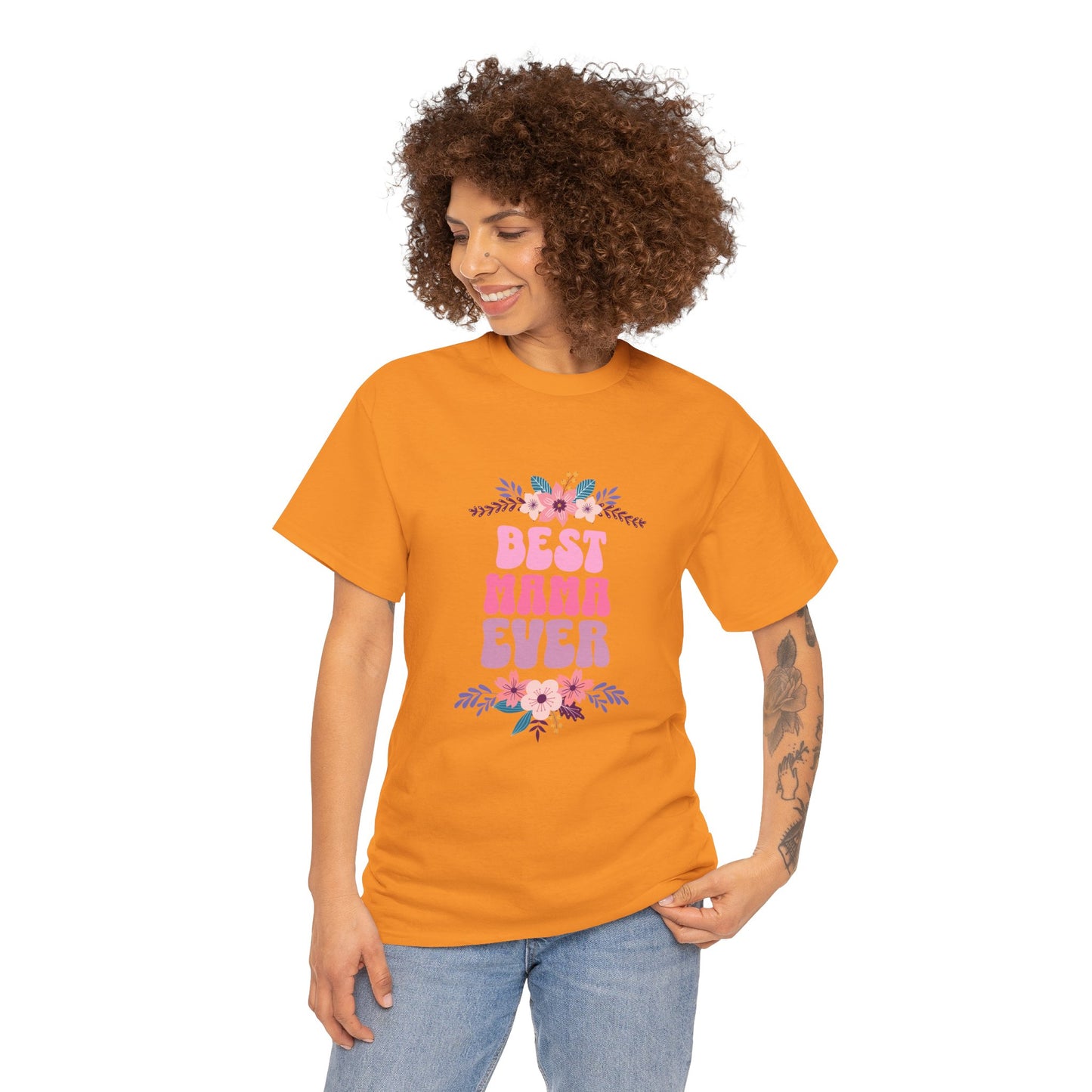 Best Mama Ever Heavy Cotton T-shirt