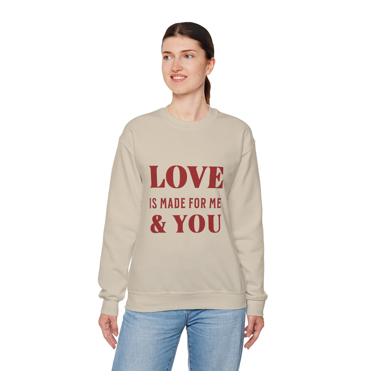 Valentine's Day Love Crewneck Sweatshirt