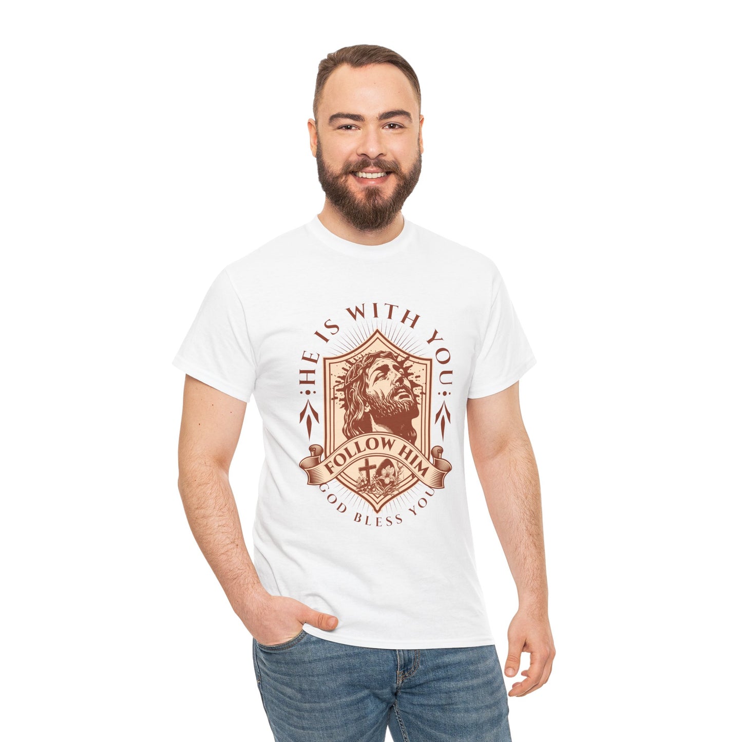 Jesus Unisex Heavy Cotton T-shirt