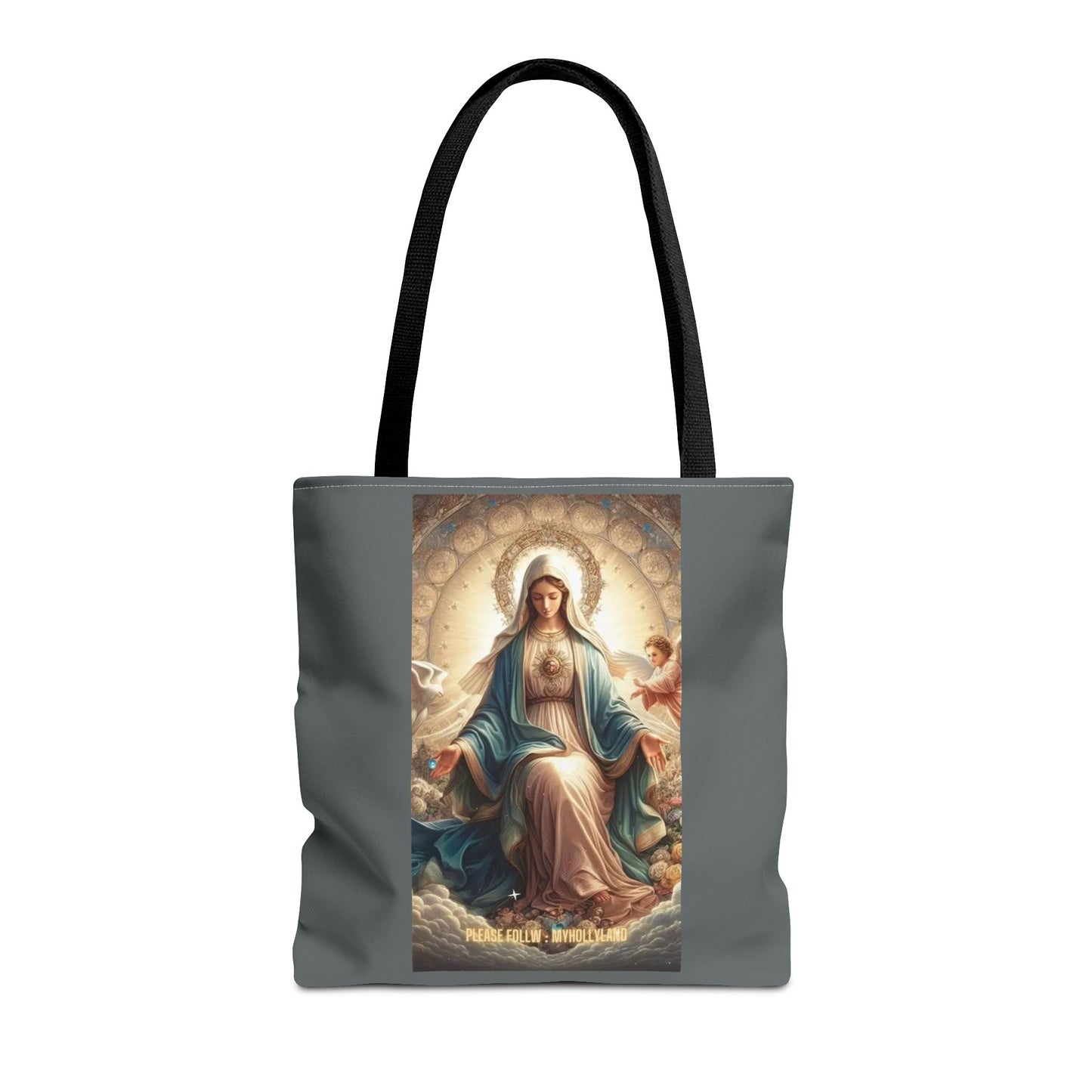 Mary Immaculate Tote Bag — Religious Virgin Mary Prayer Art Tote