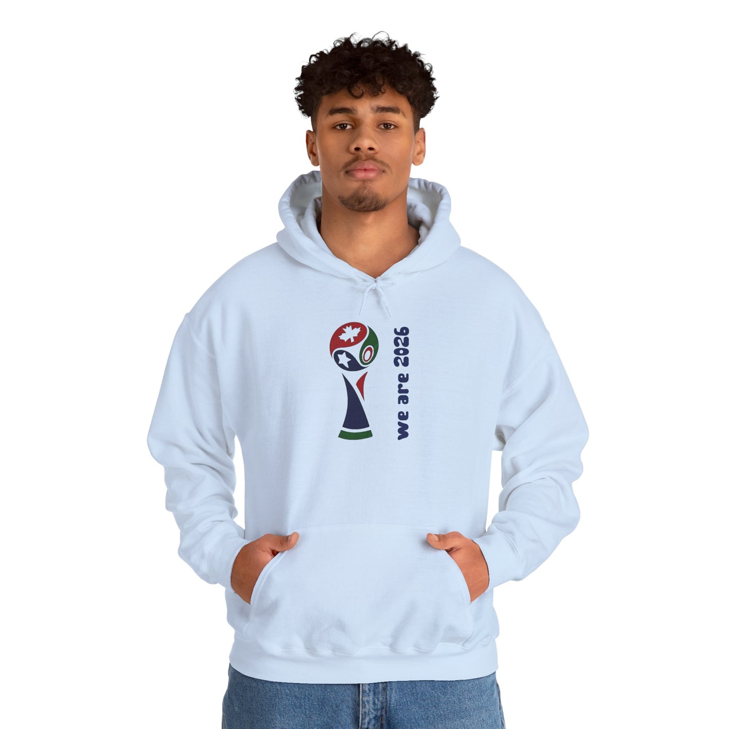 World Cup Trophy Hoodie – “we are 2026” Soccer Fan Sweatshirt