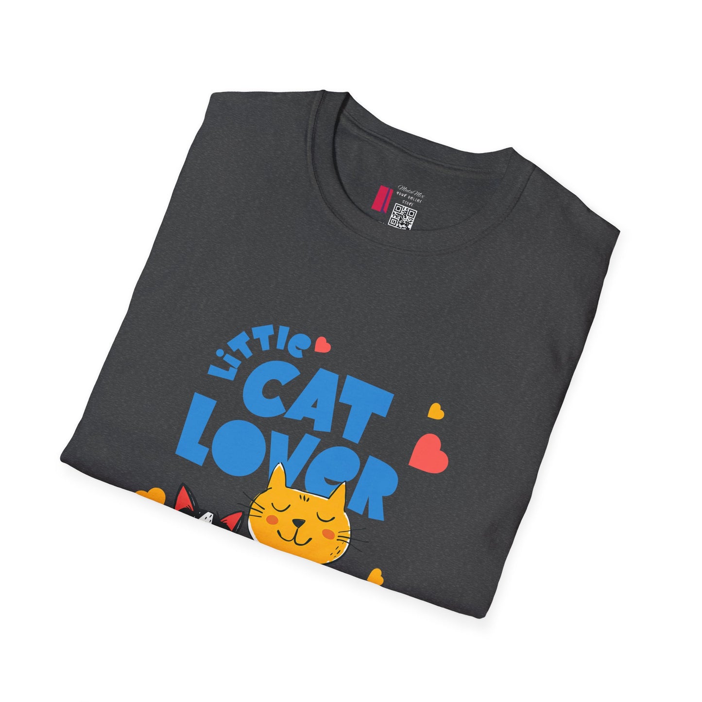 Little Cat Lover T-Shirt — Cute Graphic Tee for Kids & Cat Parents