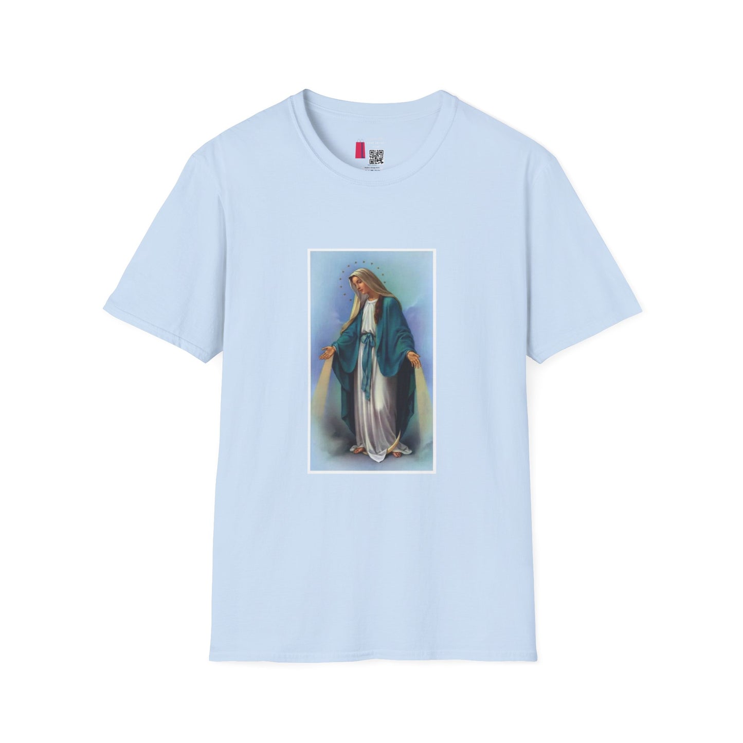 Virgin Mary Devotional T-Shirt – Religious Catholic Prayer Tee