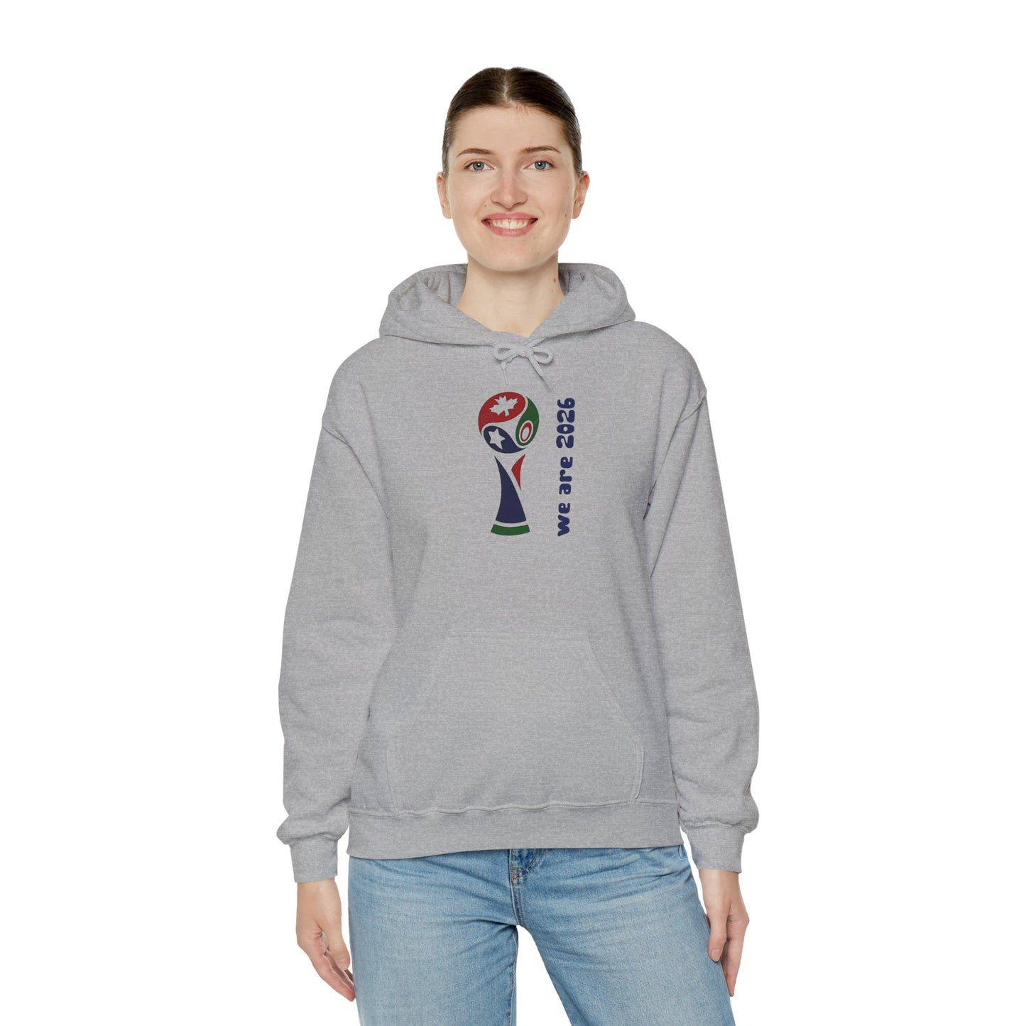 World Cup Trophy Hoodie – “we are 2026” Soccer Fan Sweatshirt