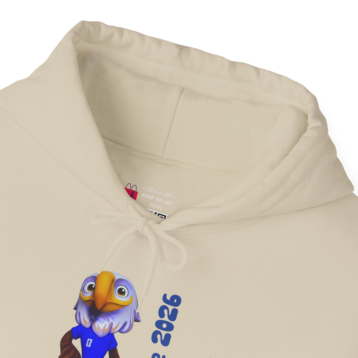 World Cup 2026 USA Eagle Mascot Hoodie — 'We Are 2026' Graphic Pullover