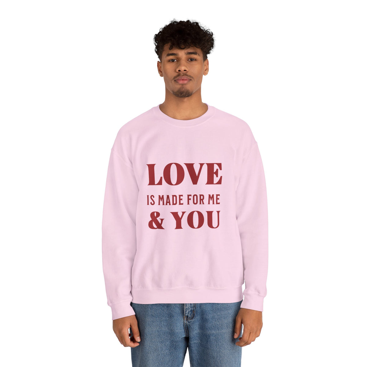 Valentine's Day Love Crewneck Sweatshirt