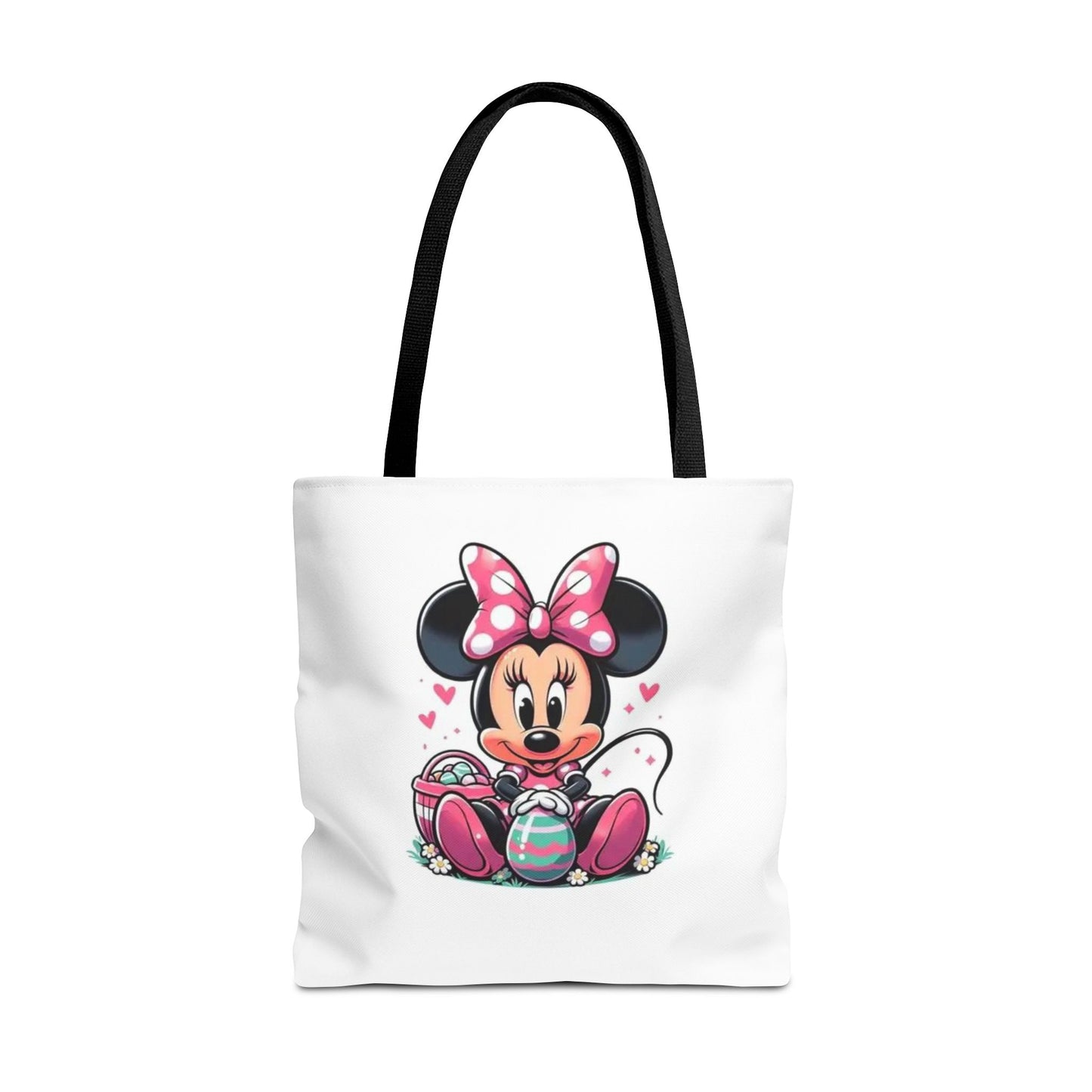 Minnie Mouse Easter Tote Bag — Cute Pink Bunny-Ears Character Tote