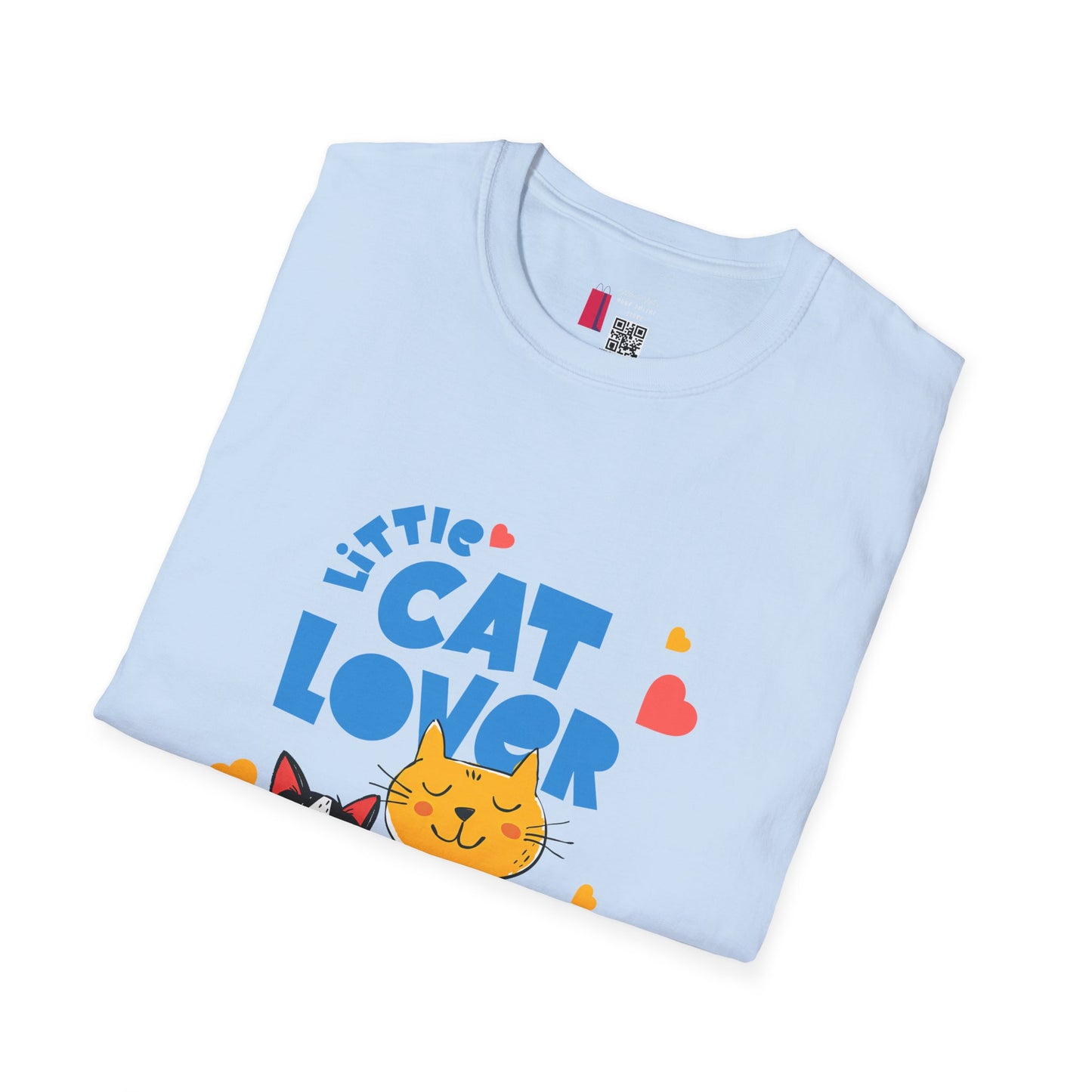 Little Cat Lover T-Shirt — Cute Graphic Tee for Kids & Cat Parents