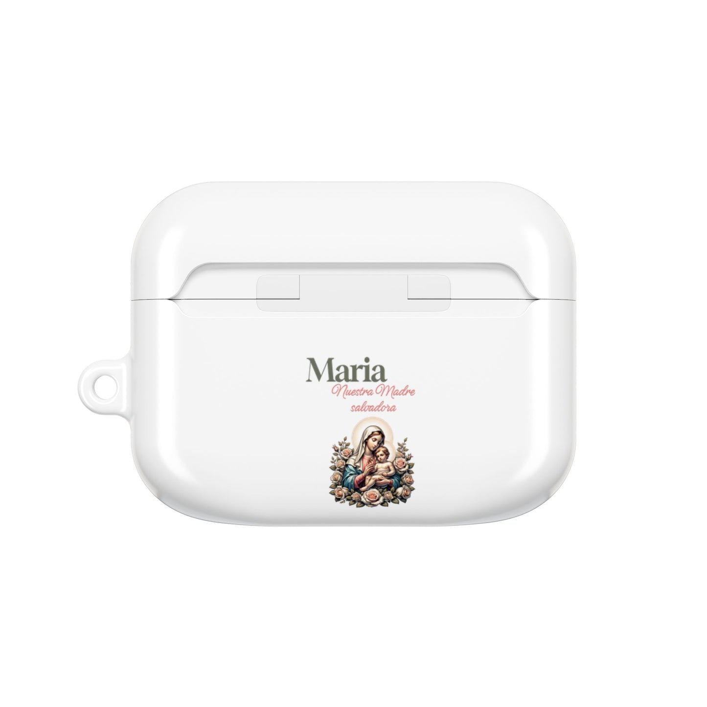 Faith Hope Love AirPod Case — Jesus Maria Christian Protective Cover
