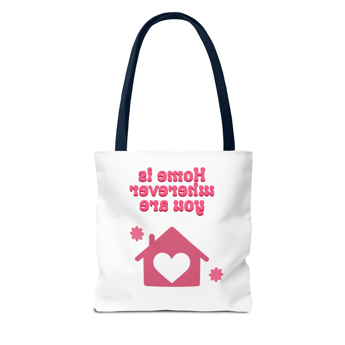 Valentine Love Tote Bag — Romantic Heart Print