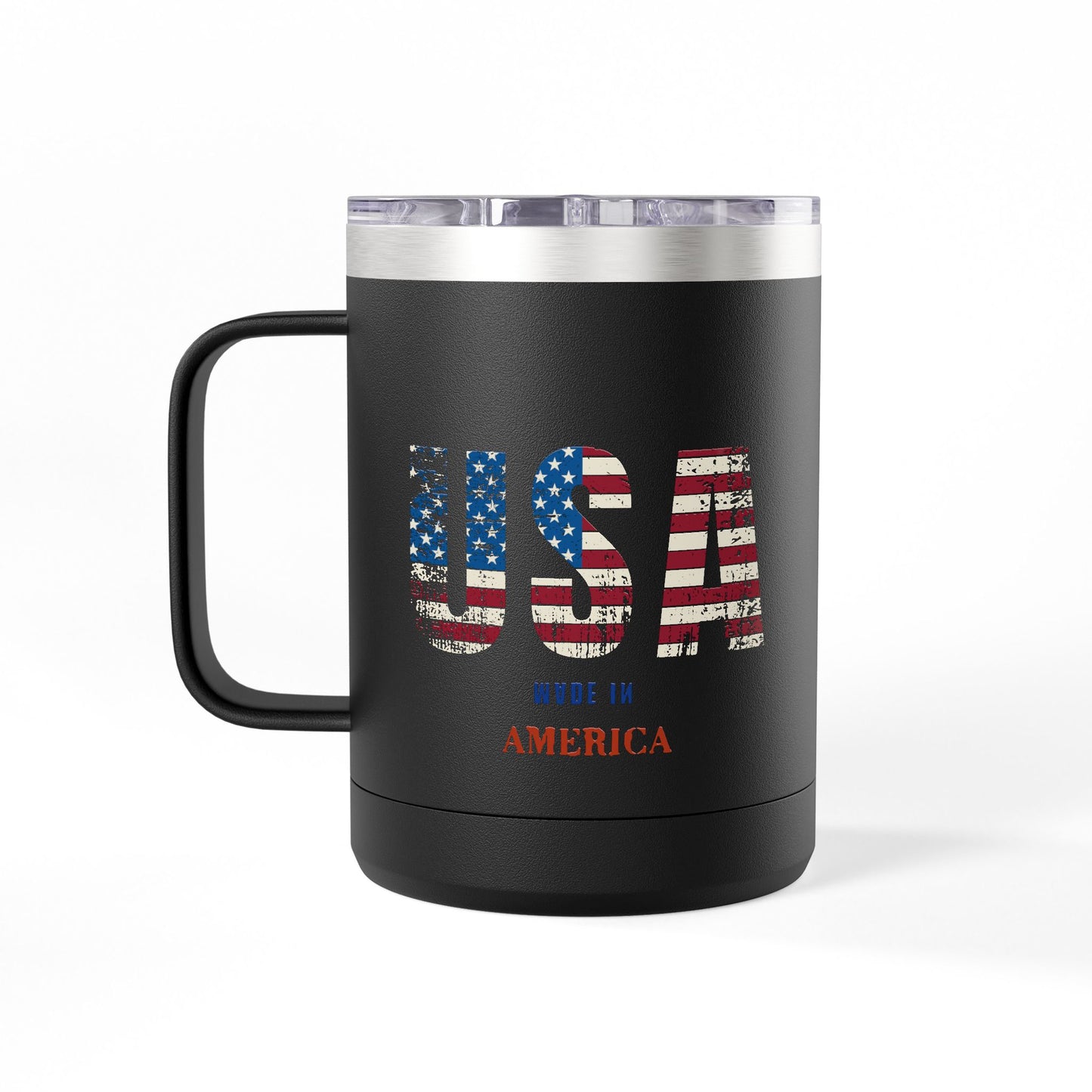 Coffee Mug Tumbler - 4th of July Celebration 15oz
